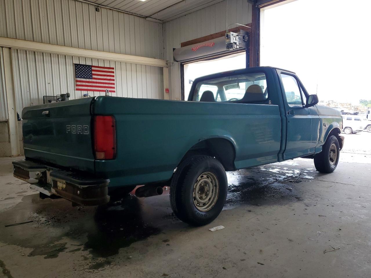 1996 Ford F150 Green vin: 1FTEF15Y4TLC15747