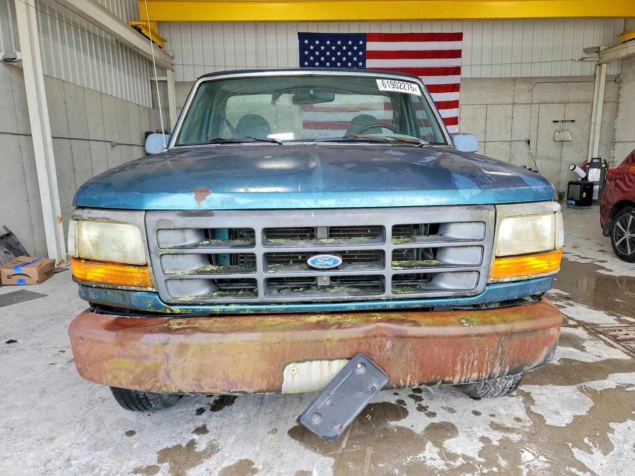 1996 Ford F150 Green vin: 1FTEF15Y4TLC15747