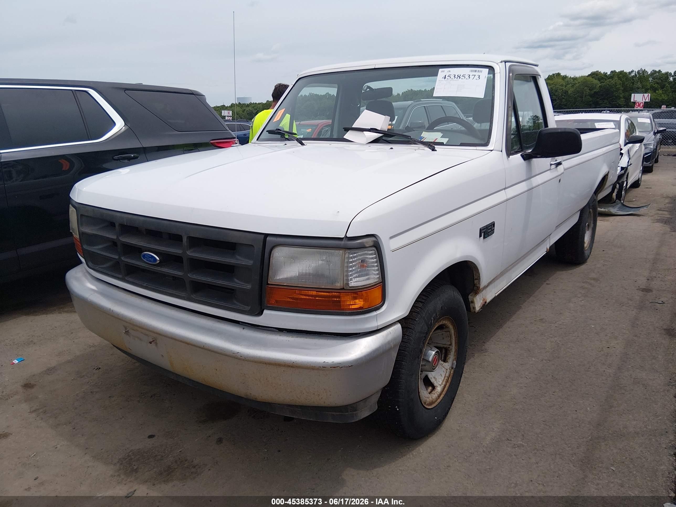 1994 Ford F150   Белый vin: 1FTEF15Y5RNA49218