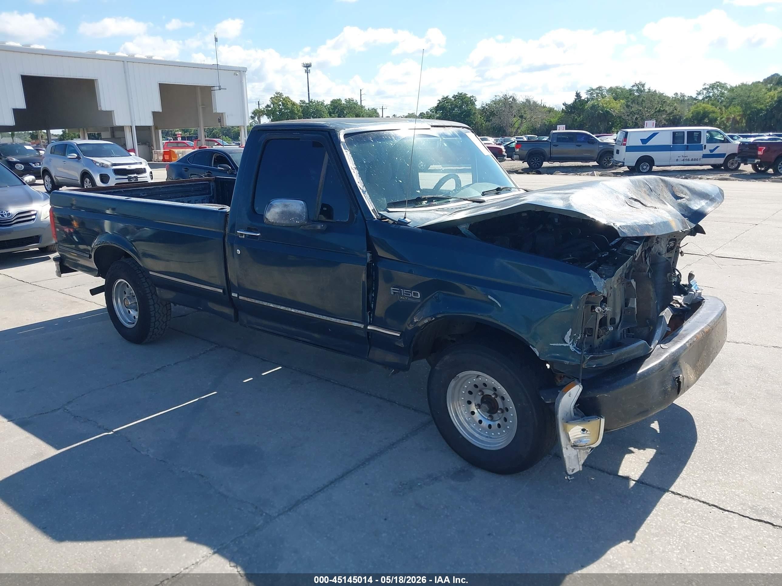 1995 Ford F150   Green vin: 1FTEF15Y5SLB44668