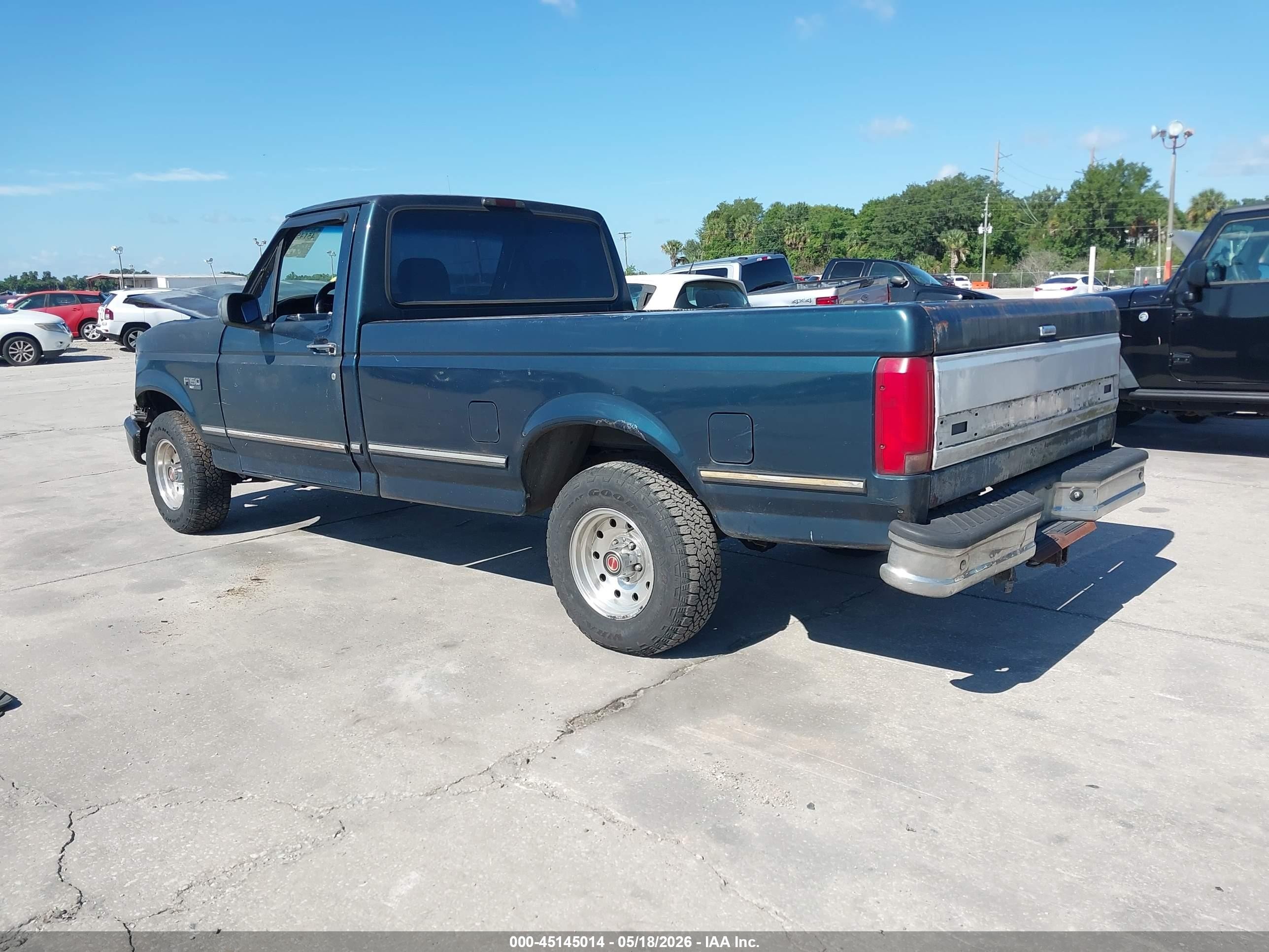 1995 Ford F150   Green vin: 1FTEF15Y5SLB44668