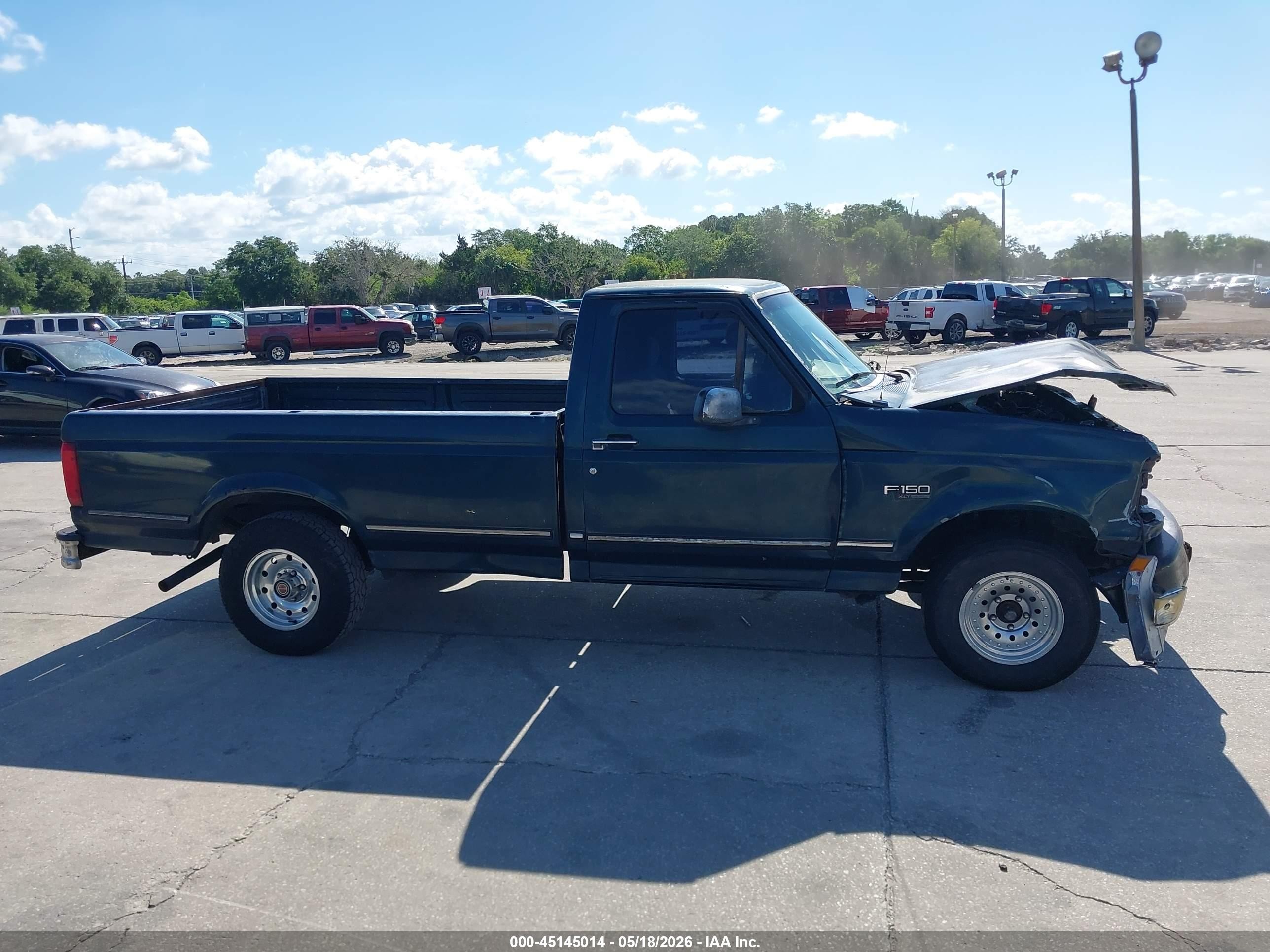 1995 Ford F150   Green vin: 1FTEF15Y5SLB44668