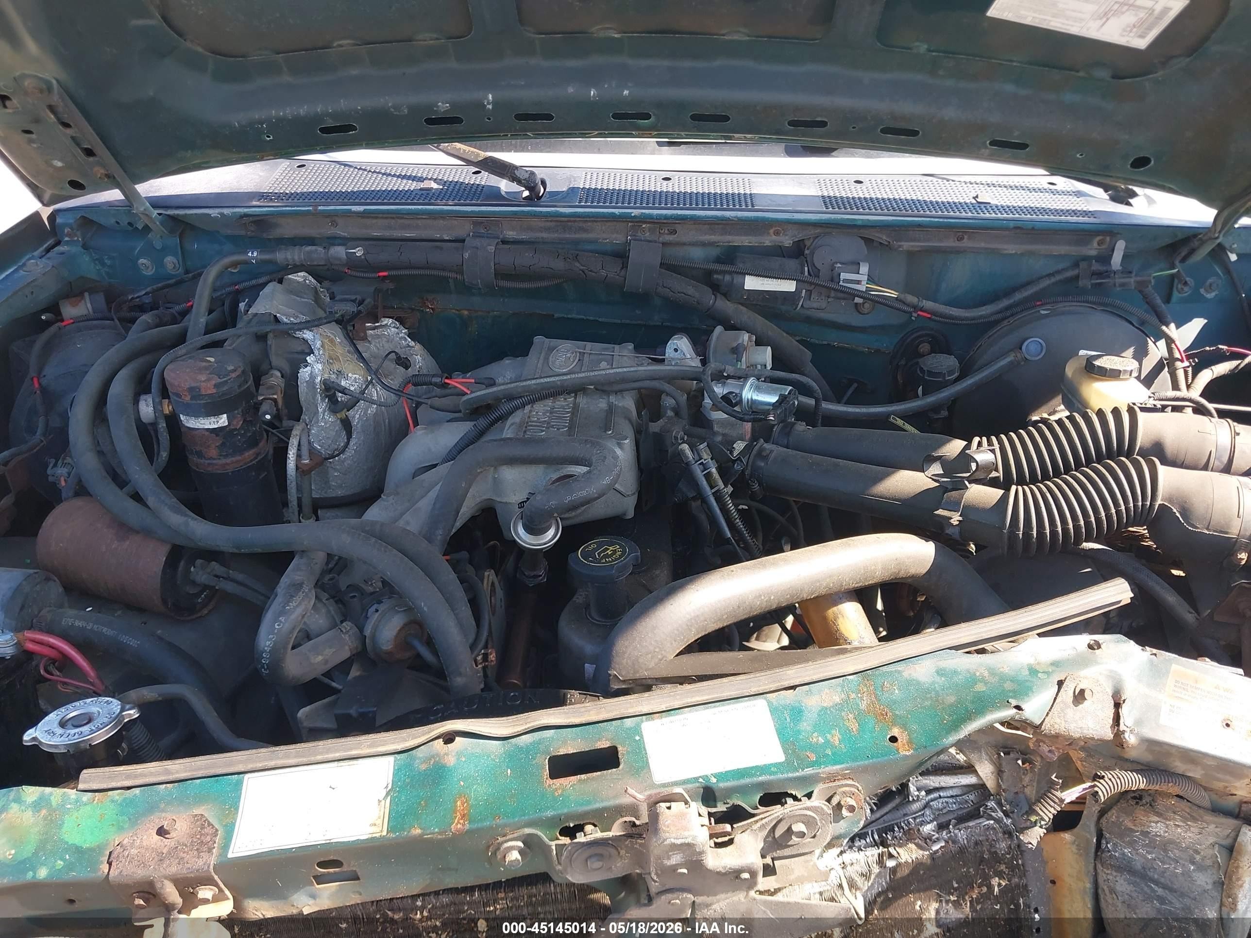 1995 Ford F150   Green vin: 1FTEF15Y5SLB44668
