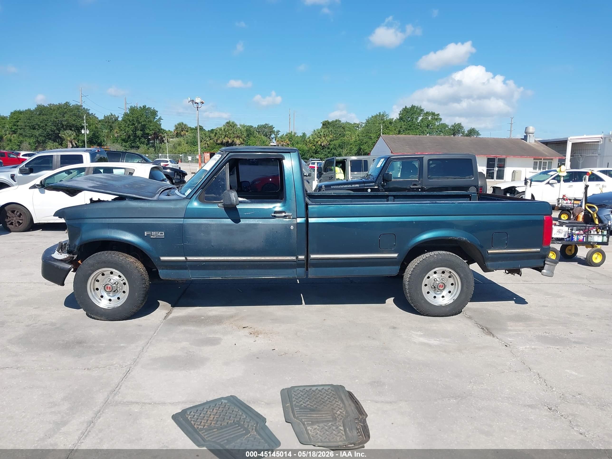 1995 Ford F150   Green vin: 1FTEF15Y5SLB44668