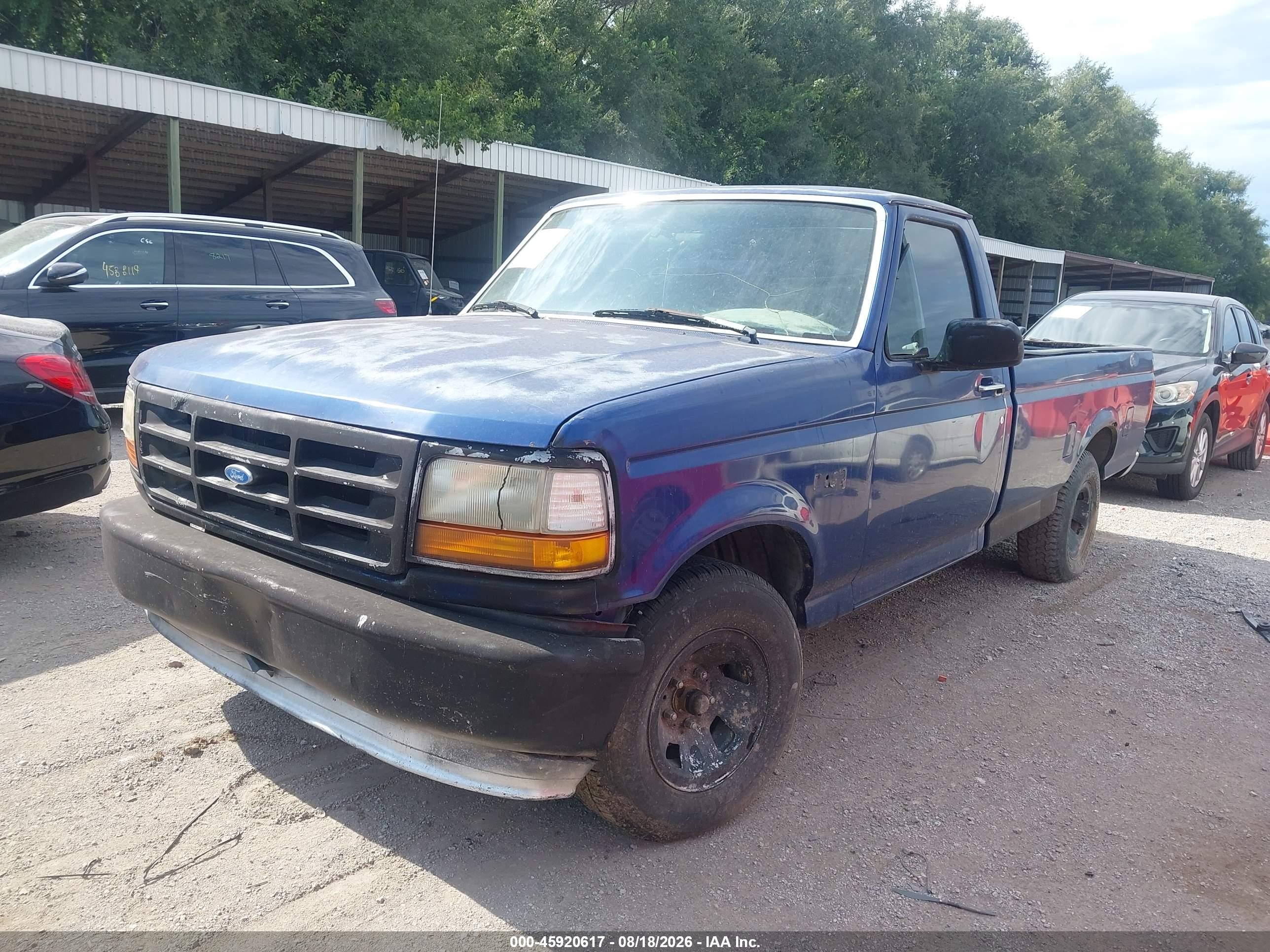 1996 Ford F150   Blue vin: 1FTEF15Y5TLB37950