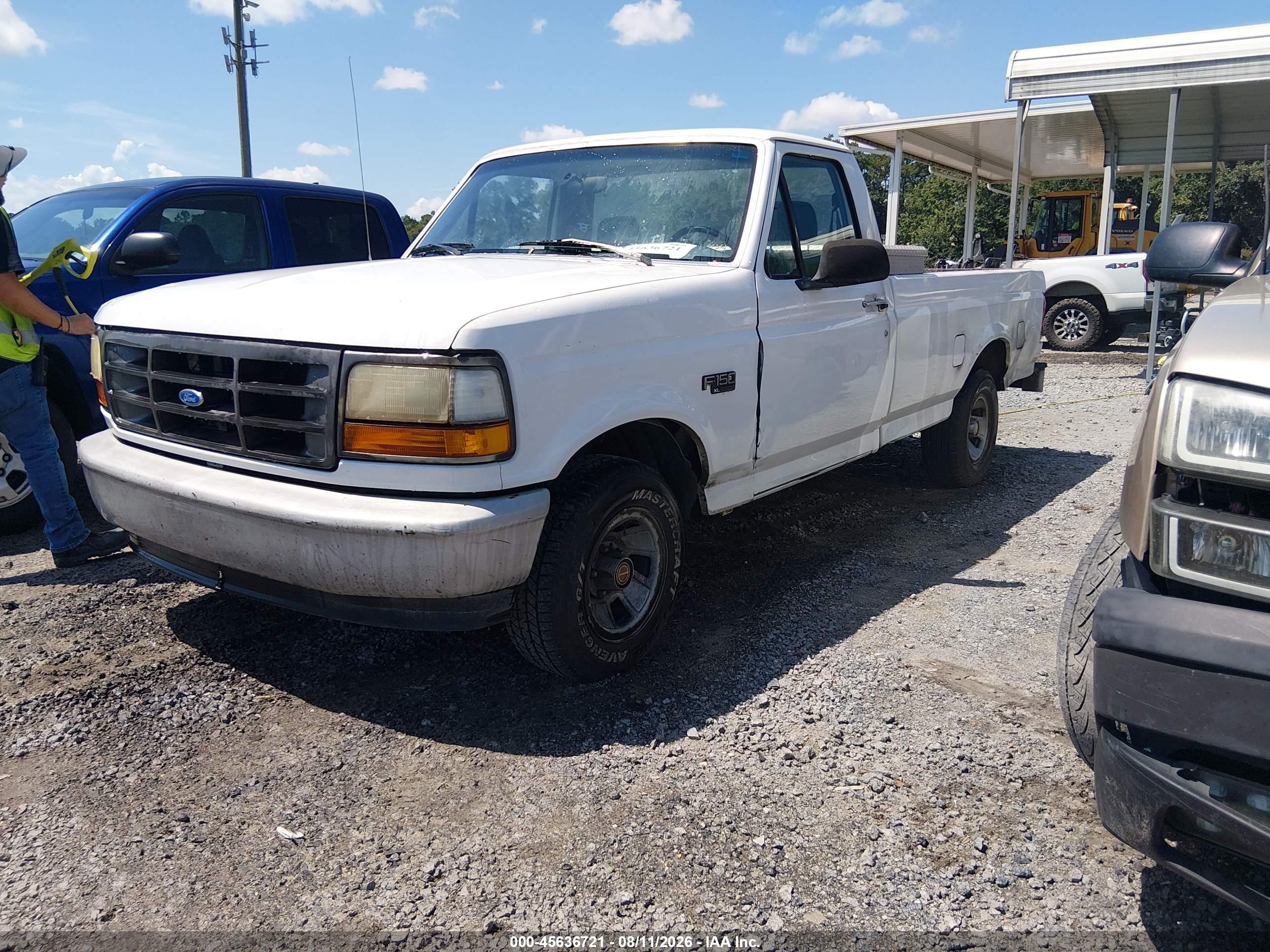 1994 Ford F150   White vin: 1FTEF15Y6RNB78617
