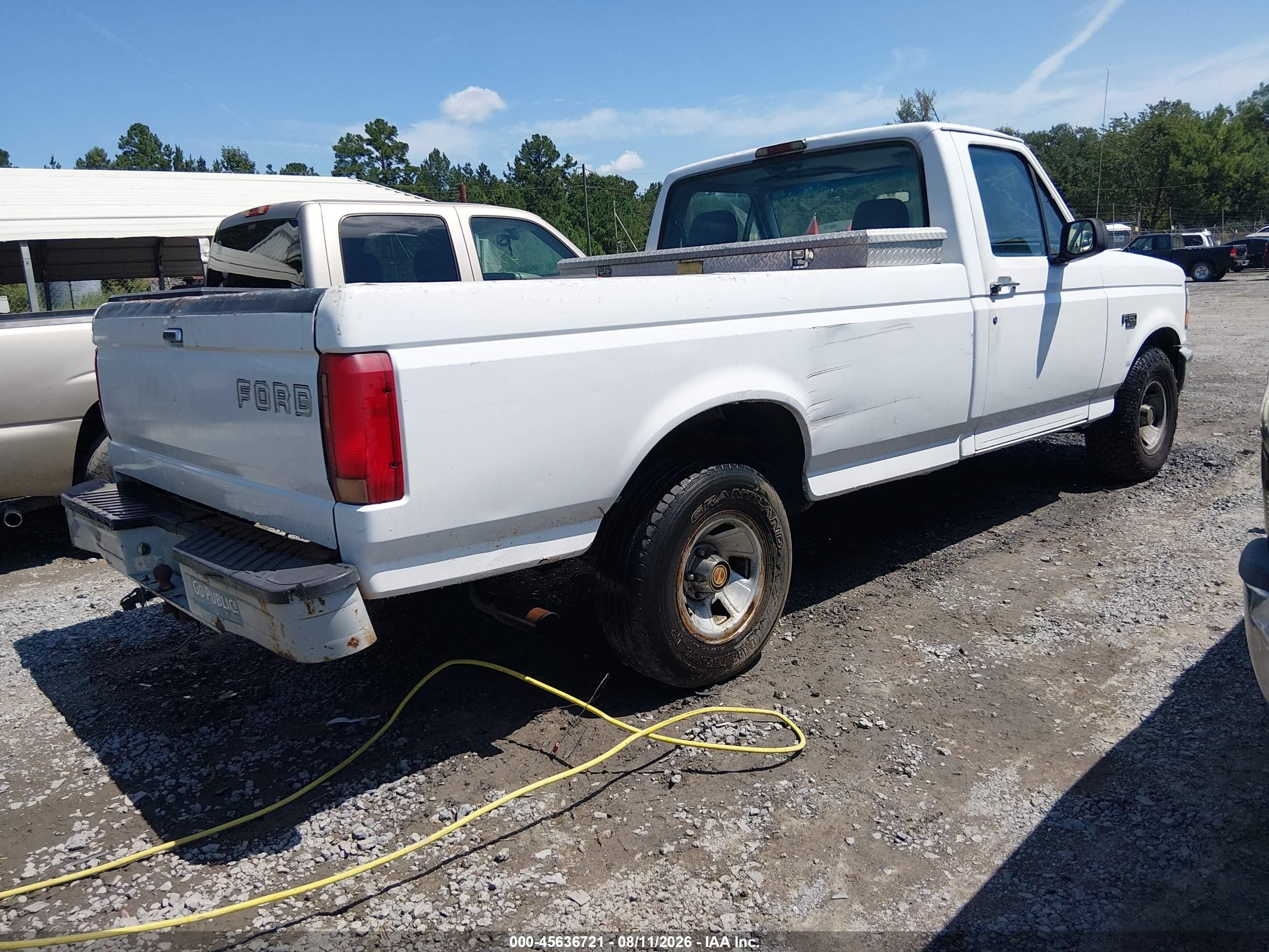 1994 Ford F150   White vin: 1FTEF15Y6RNB78617