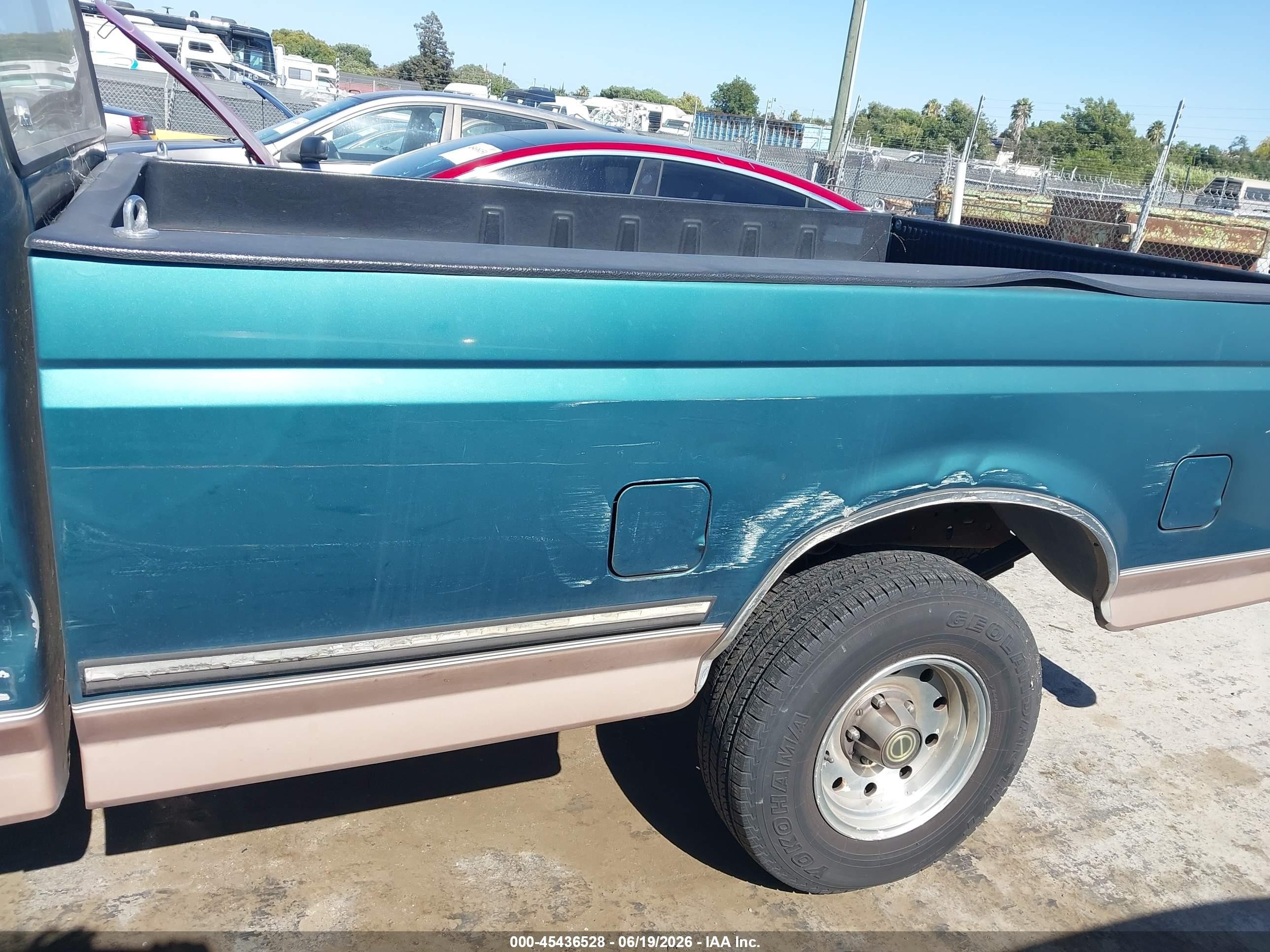 1996 Ford F150   Зеленый vin: 1FTEF15Y6TLB16170