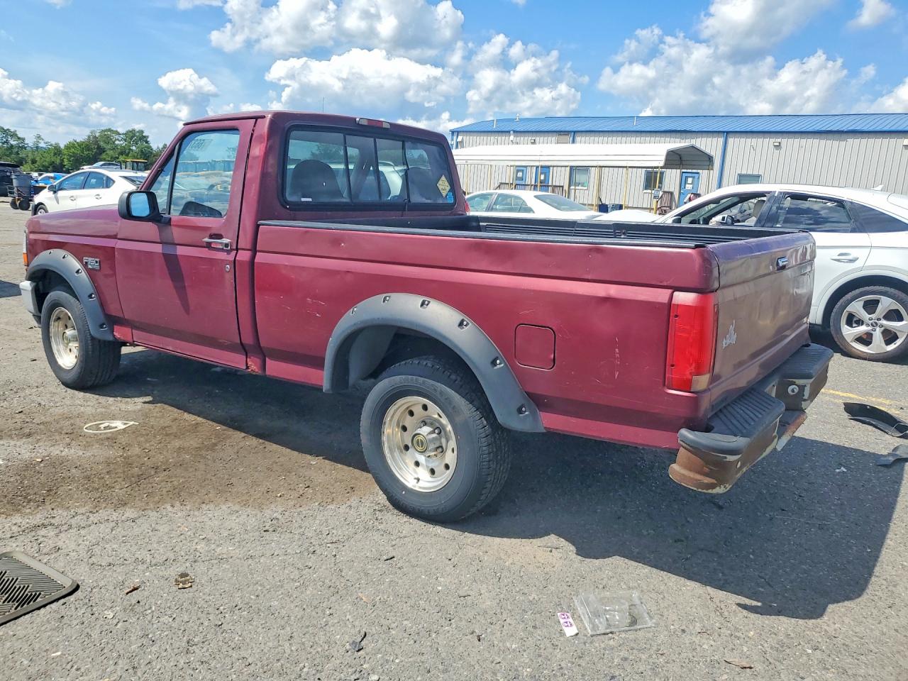 1996 Ford F150 Burgundy vin: 1FTEF15Y7TLB80654