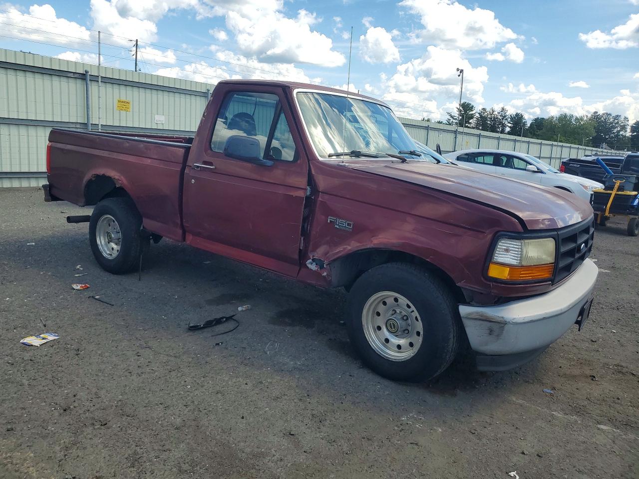 1996 Ford F150 Burgundy vin: 1FTEF15Y7TLB80654