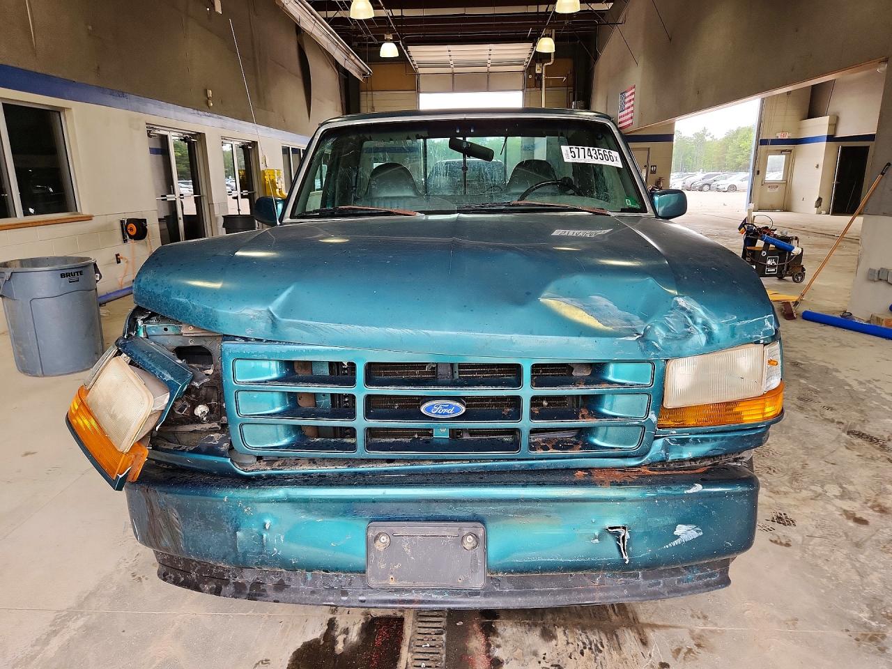 1996 Ford F150 Green vin: 1FTEF15Y7TLB92822