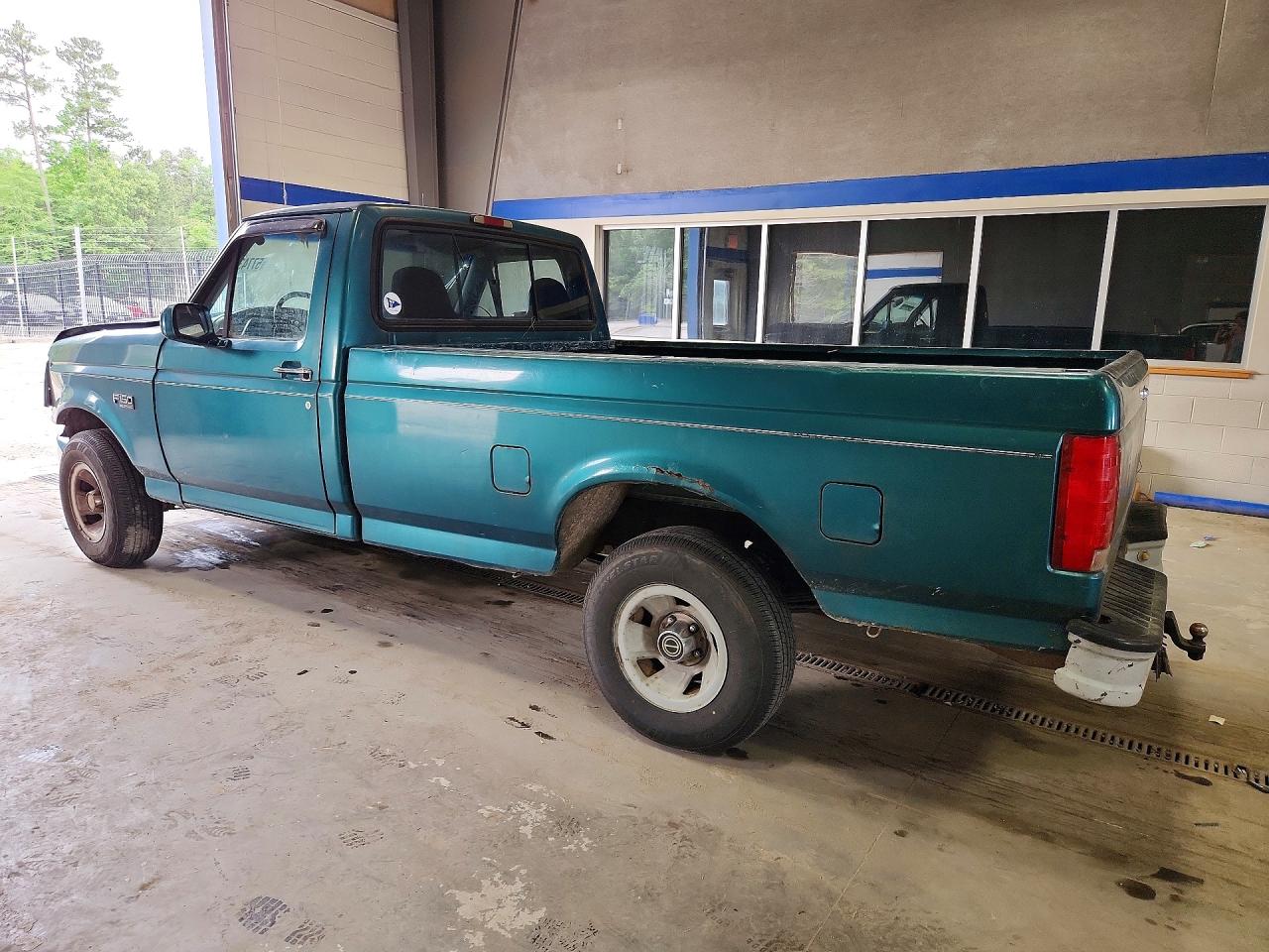 1996 Ford F150 Green vin: 1FTEF15Y7TLB92822