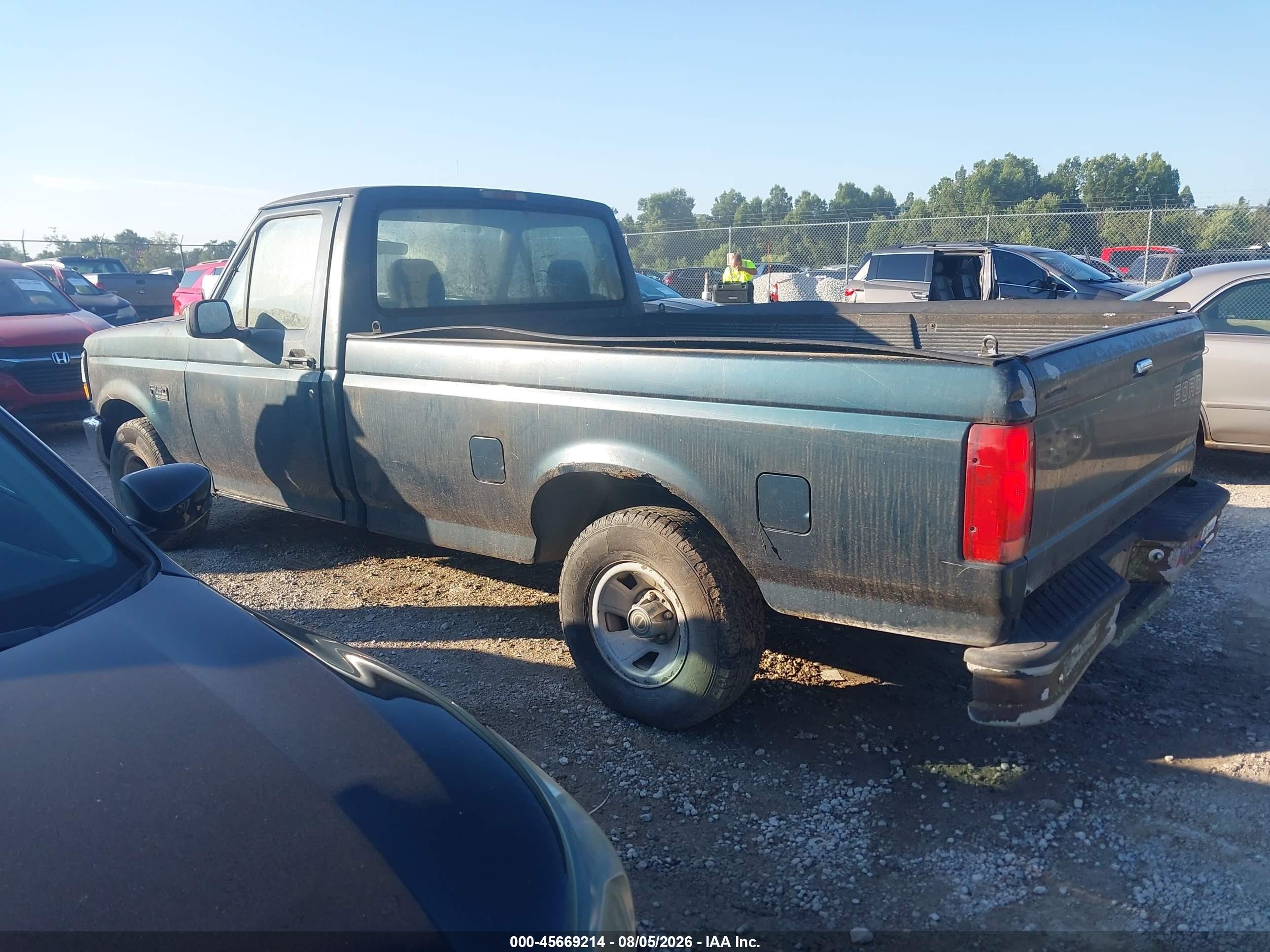 1995 Ford F150   Green vin: 1FTEF15Y8SLA31667
