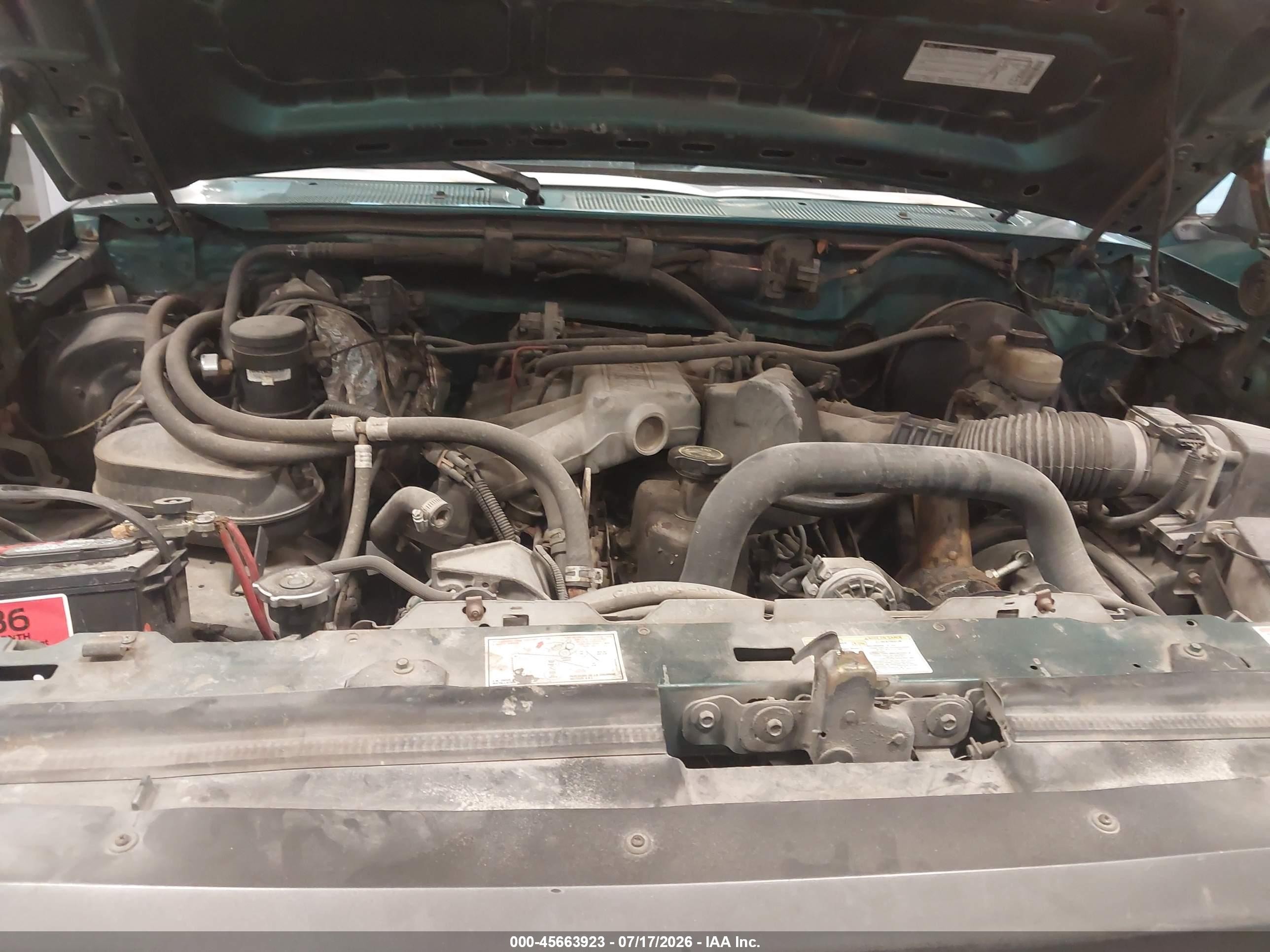 1996 Ford F150   Green vin: 1FTEF15Y9TLB80350