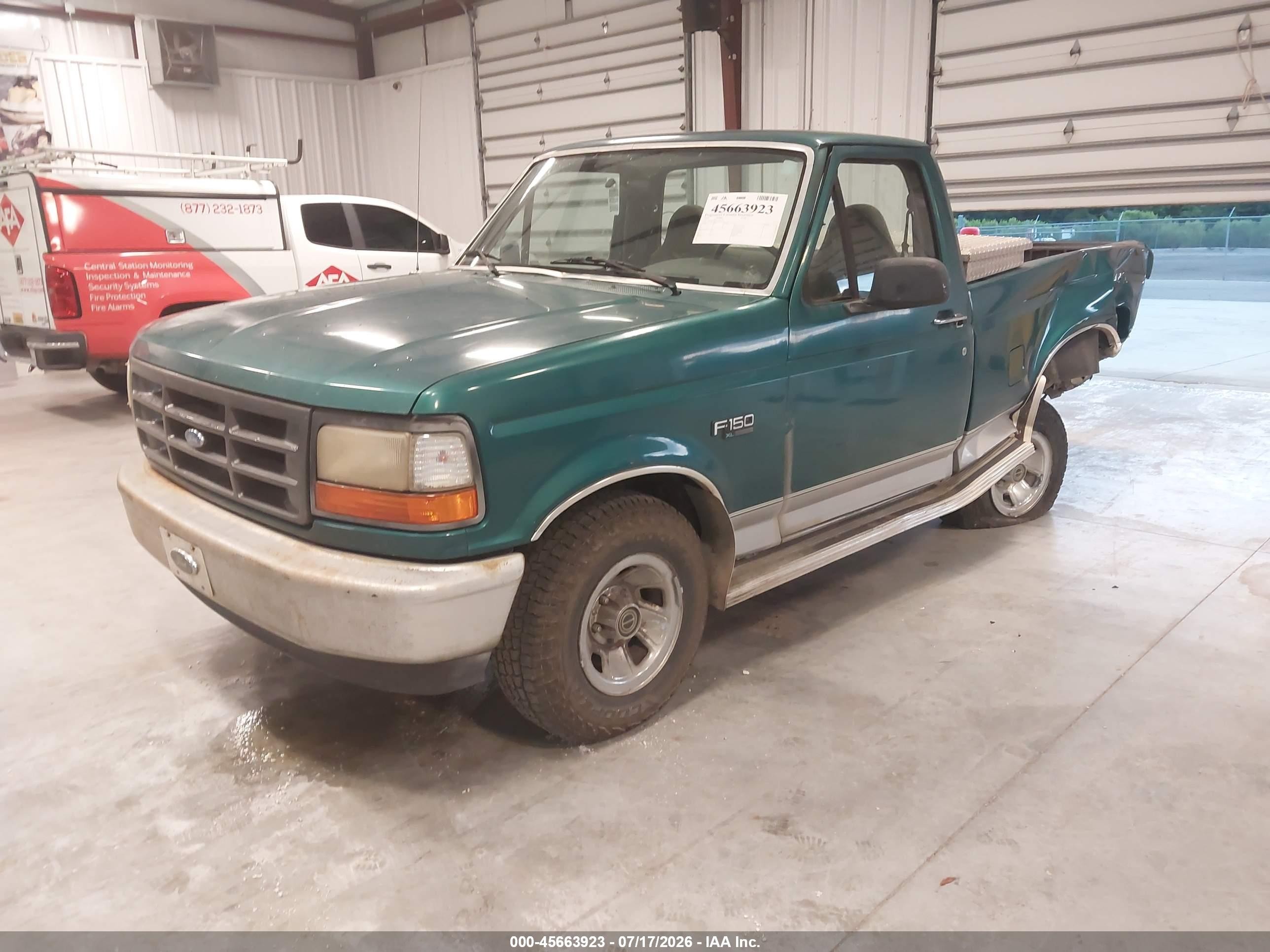 1996 Ford F150   Green vin: 1FTEF15Y9TLB80350