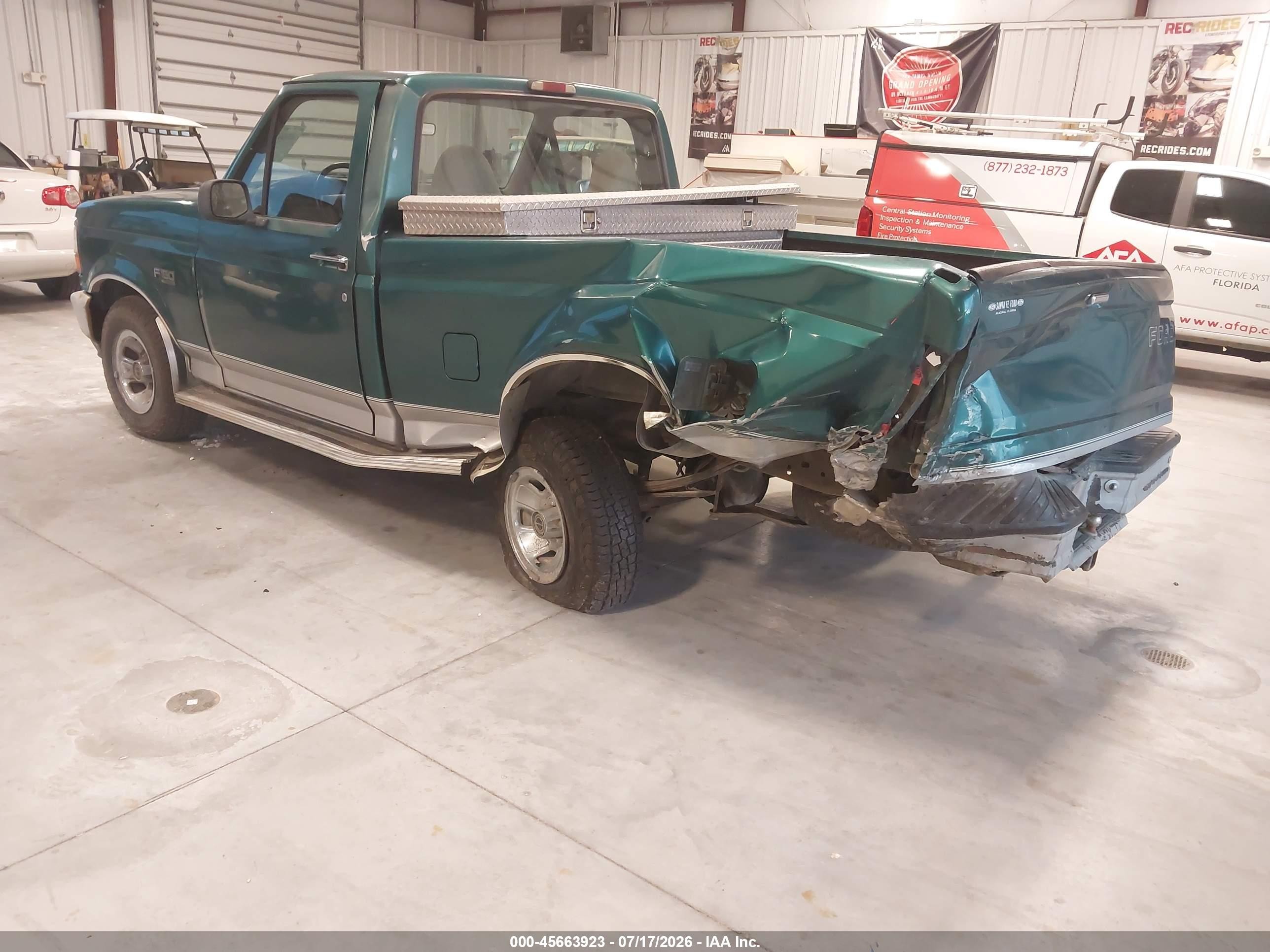 1996 Ford F150   Green vin: 1FTEF15Y9TLB80350