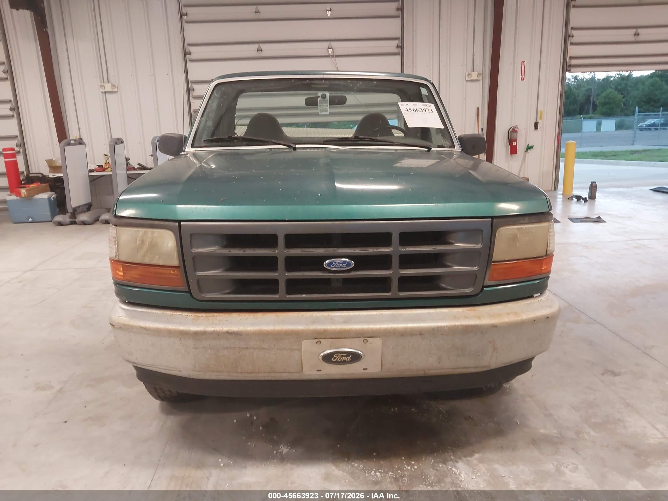 1996 Ford F150   Green vin: 1FTEF15Y9TLB80350