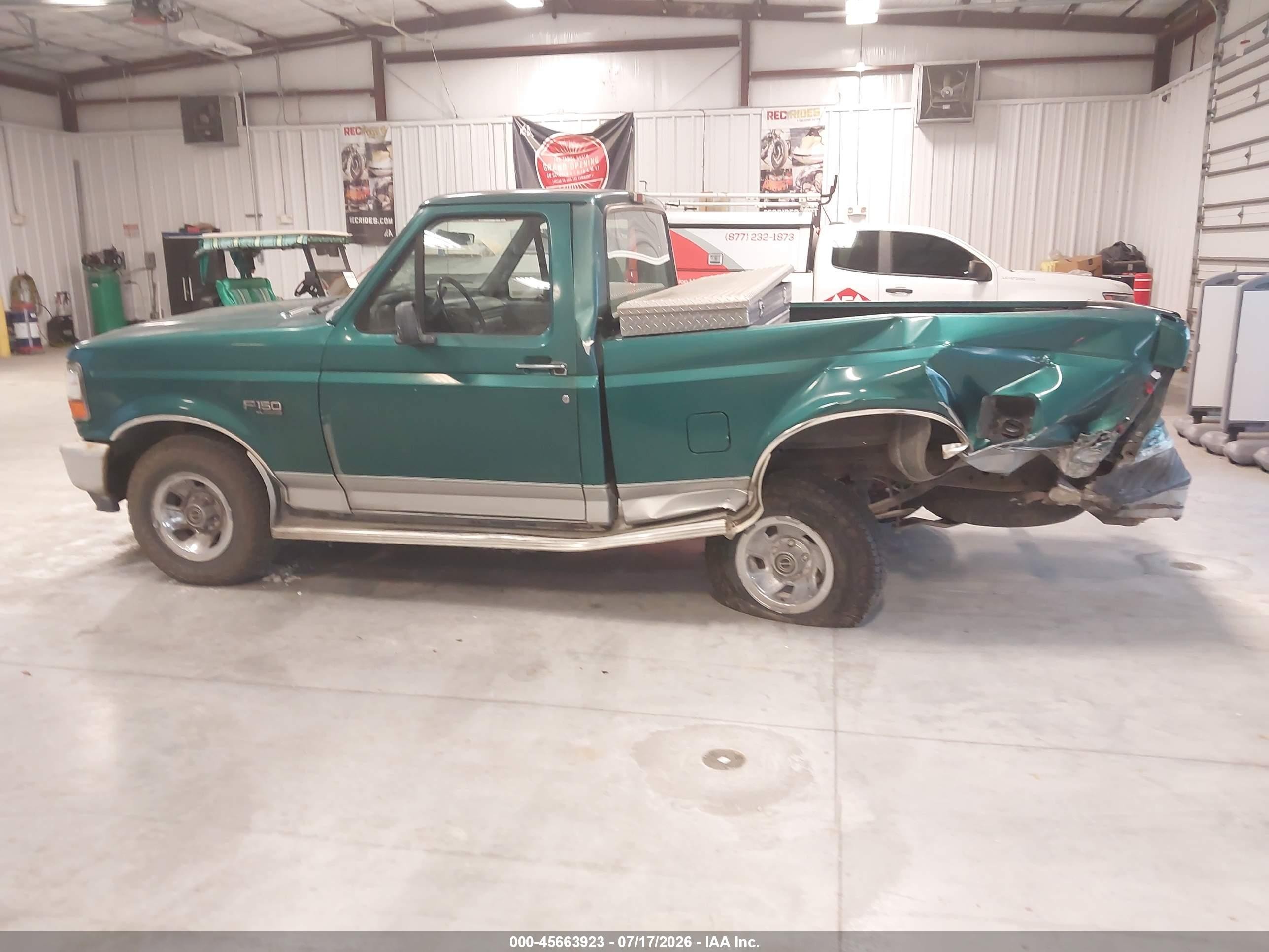 1996 Ford F150   Green vin: 1FTEF15Y9TLB80350