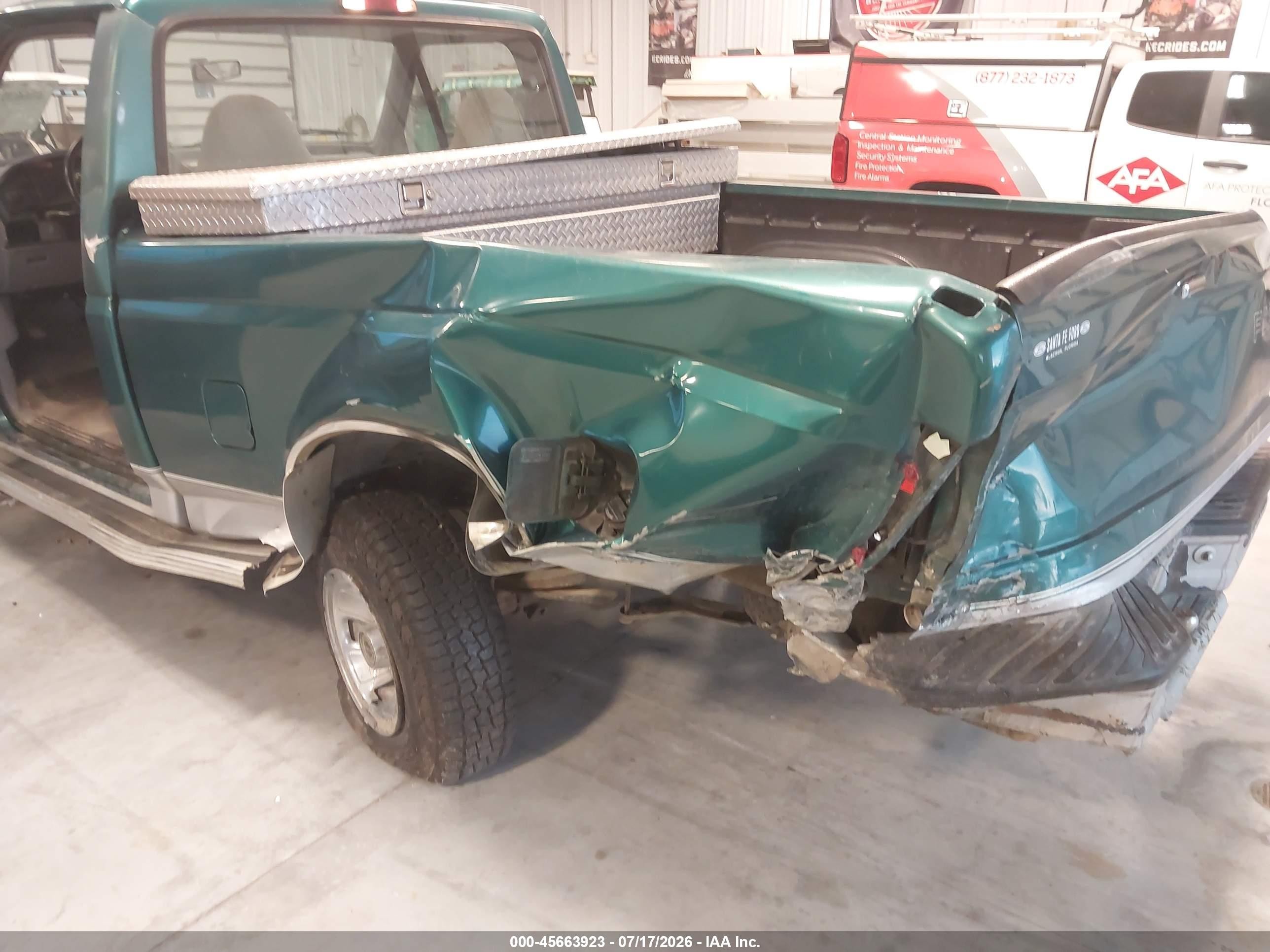 1996 Ford F150   Green vin: 1FTEF15Y9TLB80350