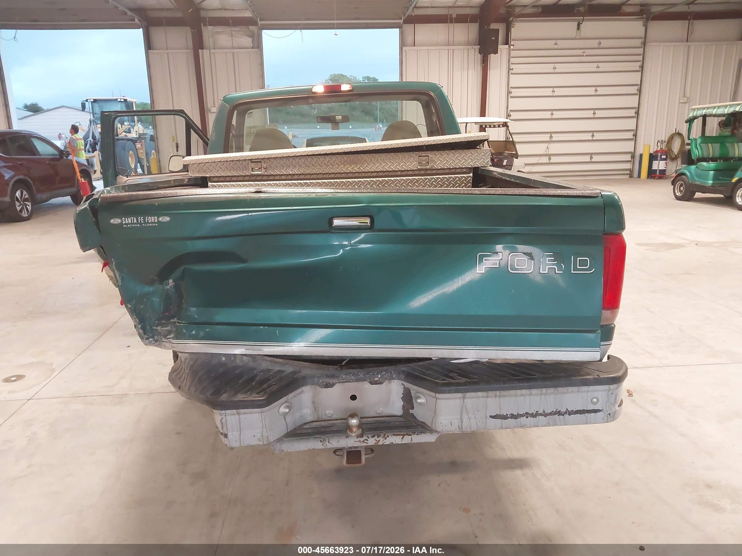 1996 Ford F150   Green vin: 1FTEF15Y9TLB80350