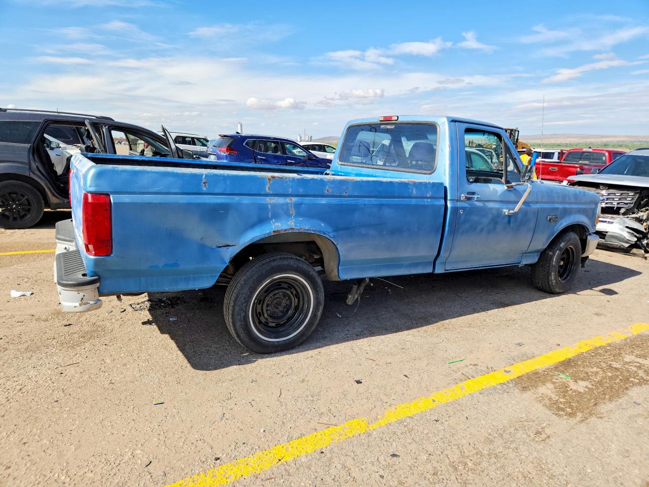 1995 Ford F150 Синий vin: 1FTEF15Z0SLB32971