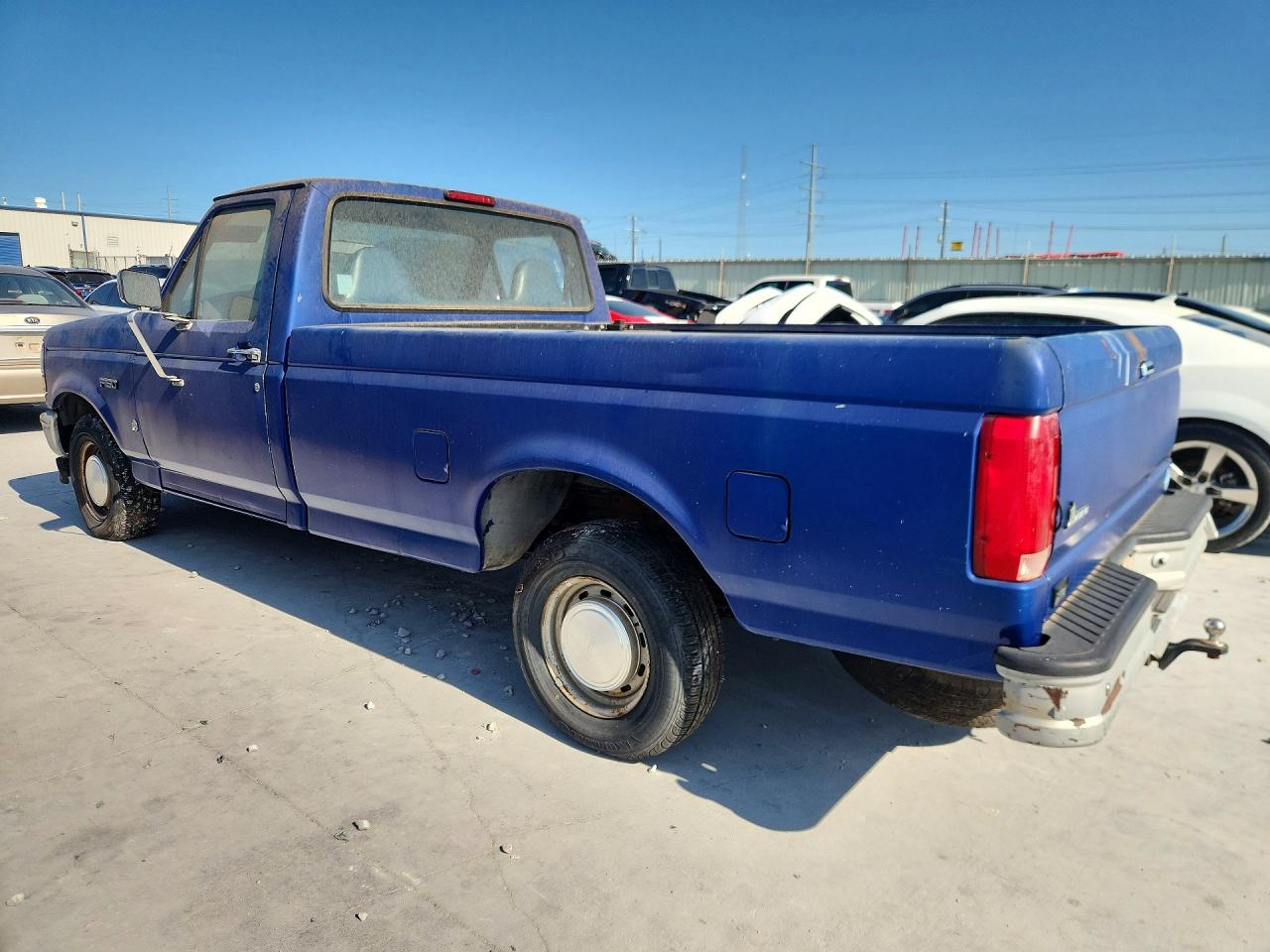 1996 Ford F150 Blue vin: 1FTEF15Z8TLB95298