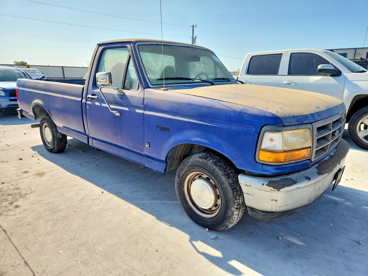 1996 Ford F150 Blue vin: 1FTEF15Z8TLB95298