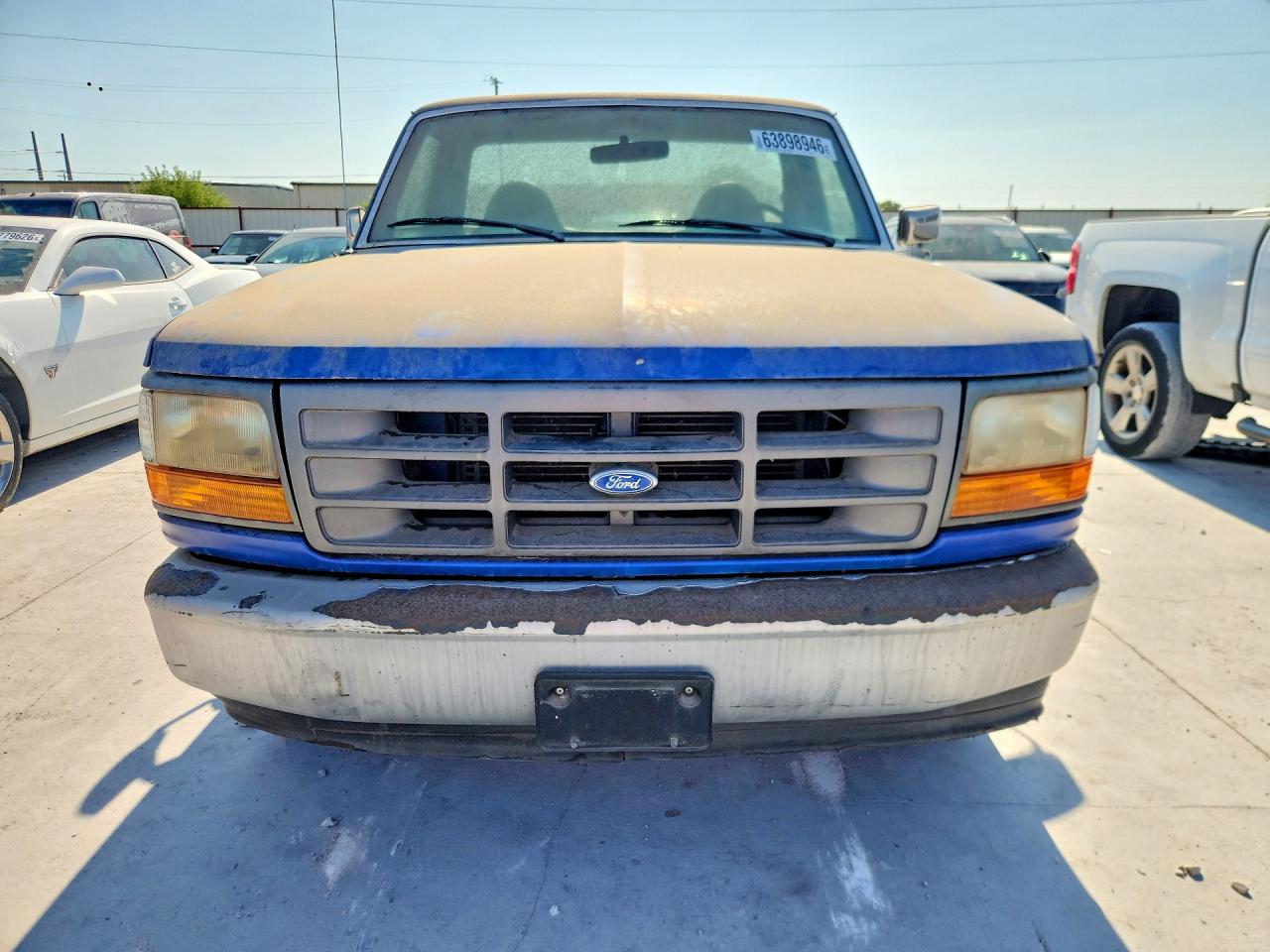 1996 Ford F150 Blue vin: 1FTEF15Z8TLB95298