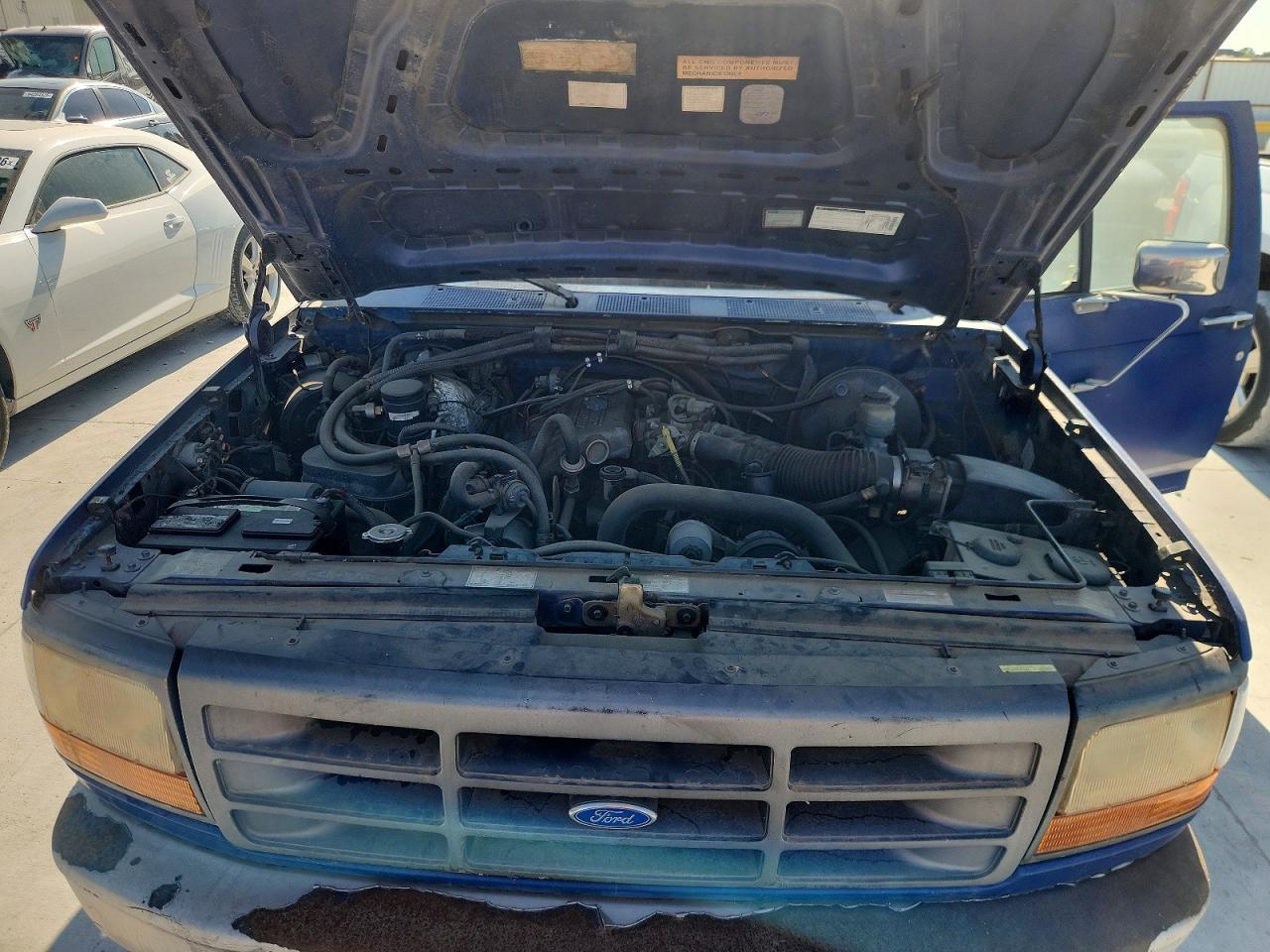 1996 Ford F150 Blue vin: 1FTEF15Z8TLB95298