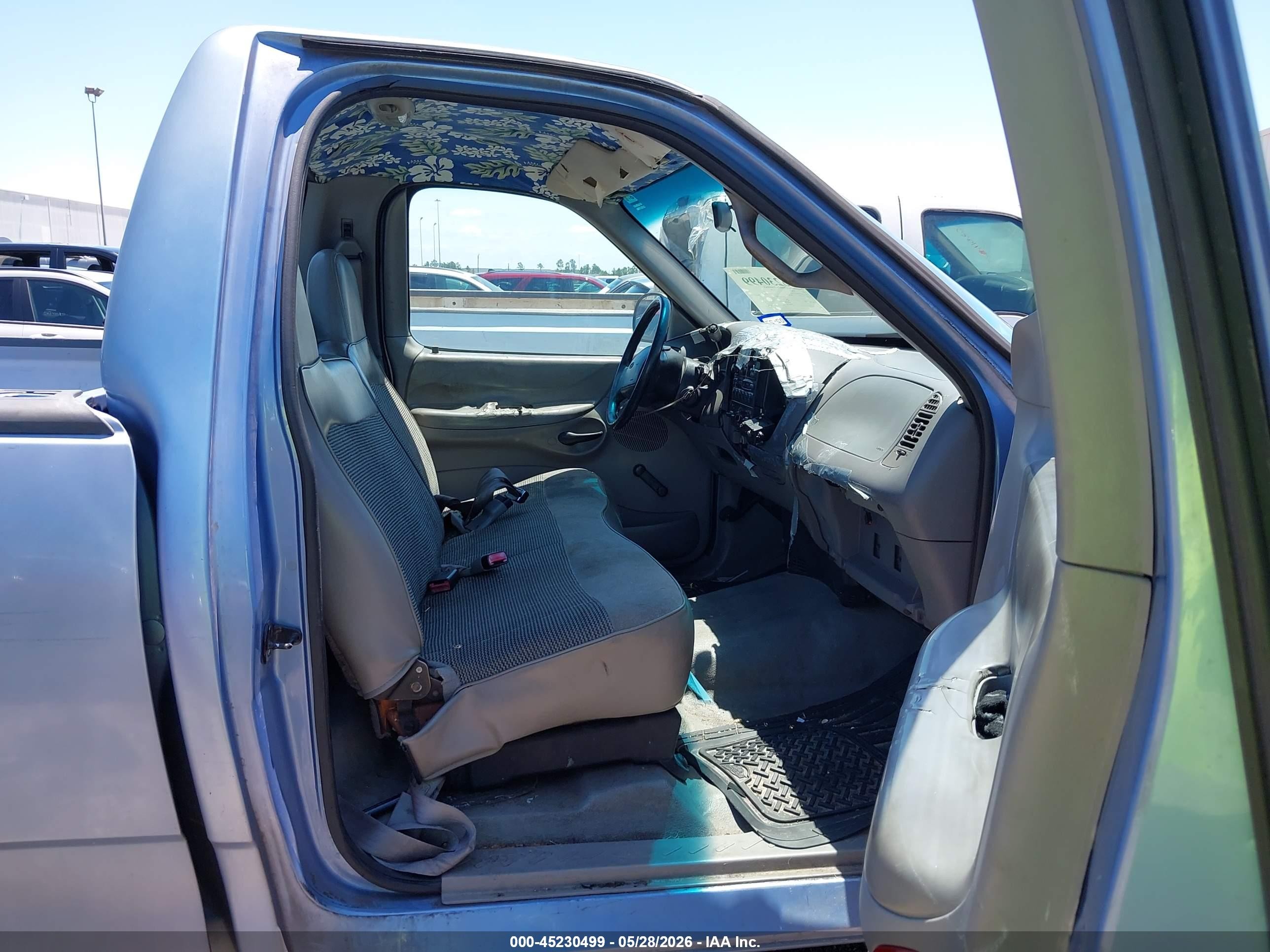 1997 Ford F-150 Lariat/standard/xl/xlt Light Blue vin: 1FTEF1760VLA77994