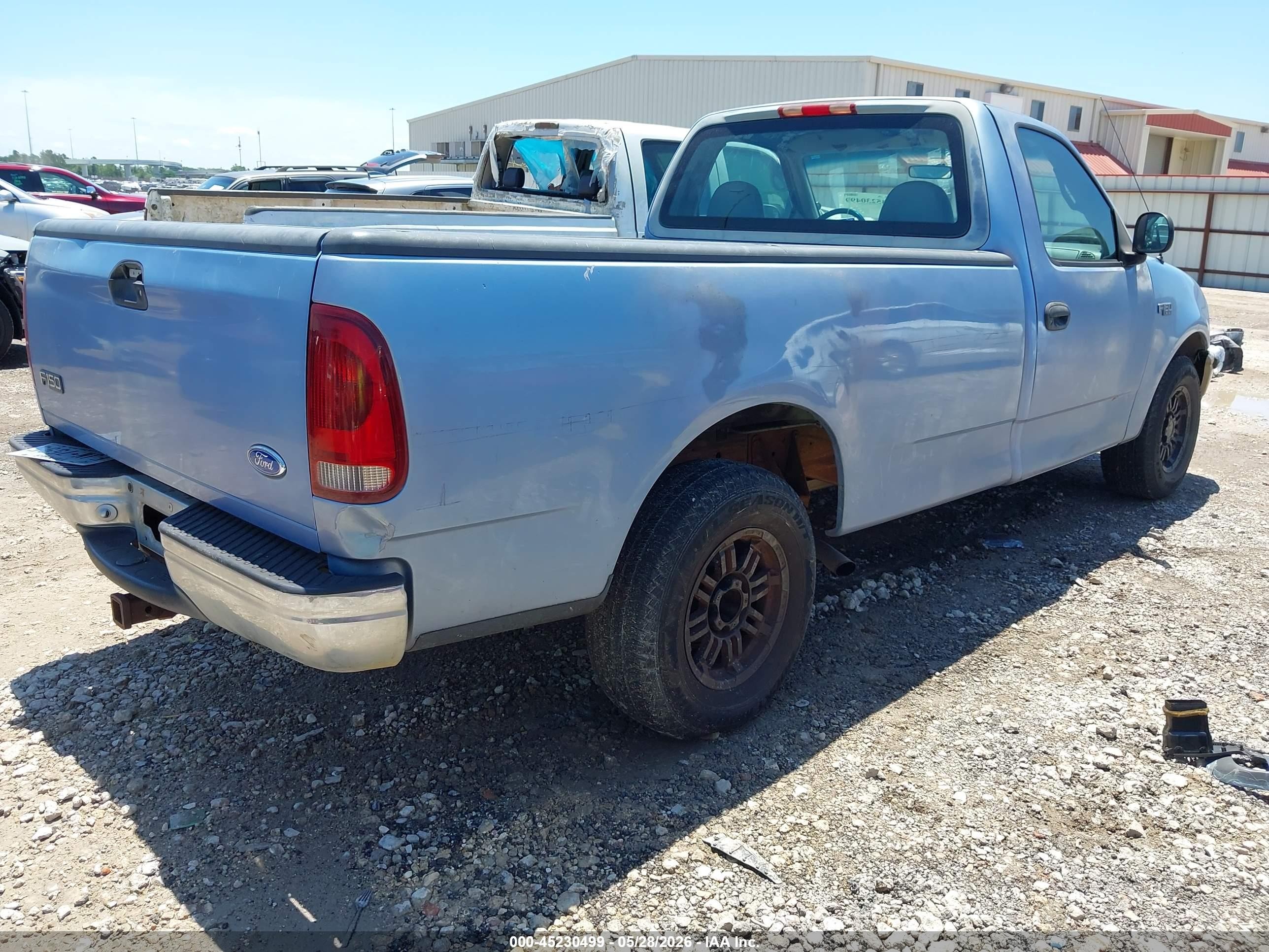 1997 Ford F-150 Lariat/standard/xl/xlt Light Blue vin: 1FTEF1760VLA77994