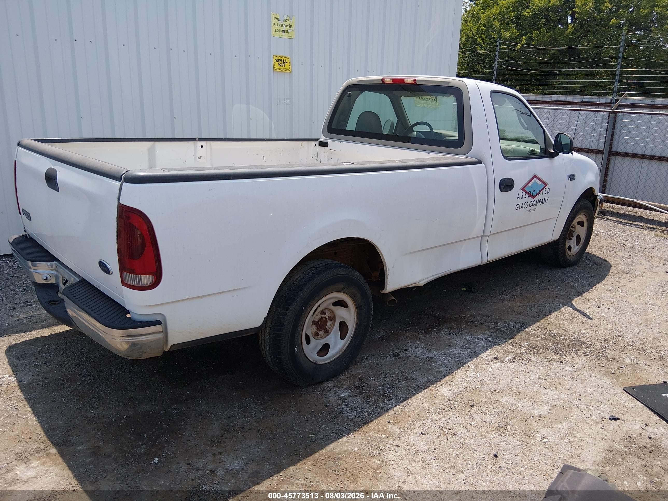 1997 Ford F150   White vin: 1FTEF1762VLB33319