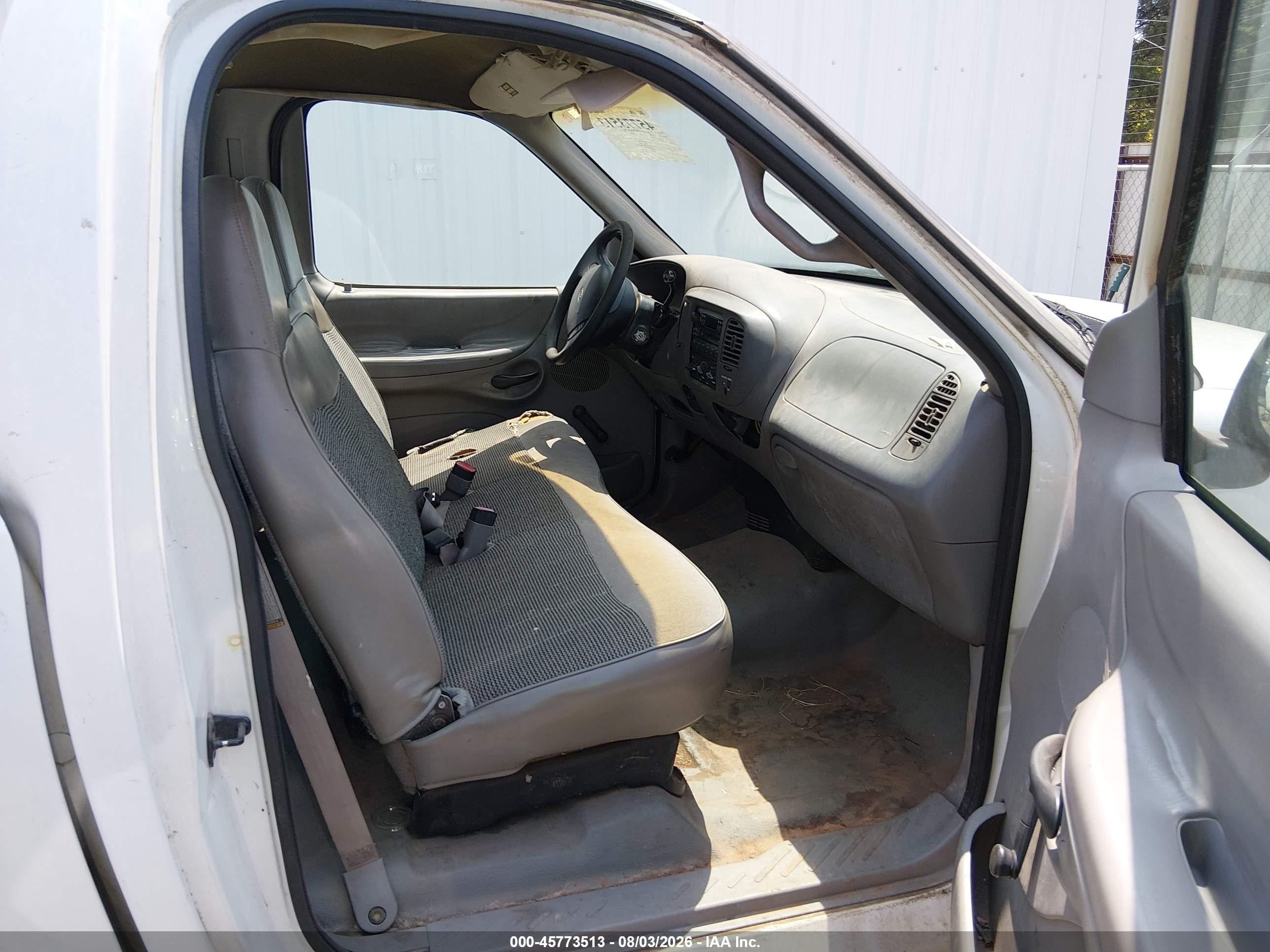 1997 Ford F150   White vin: 1FTEF1762VLB33319