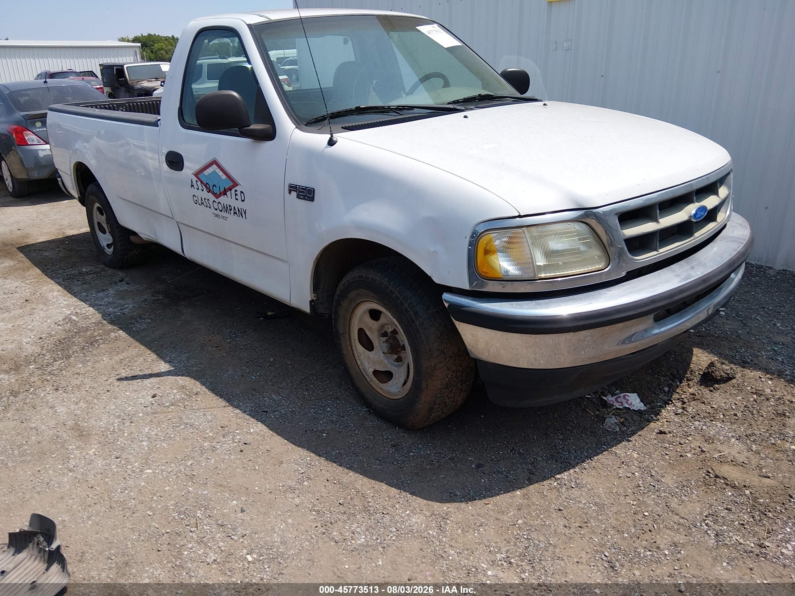 1997 Ford F150   White vin: 1FTEF1762VLB33319