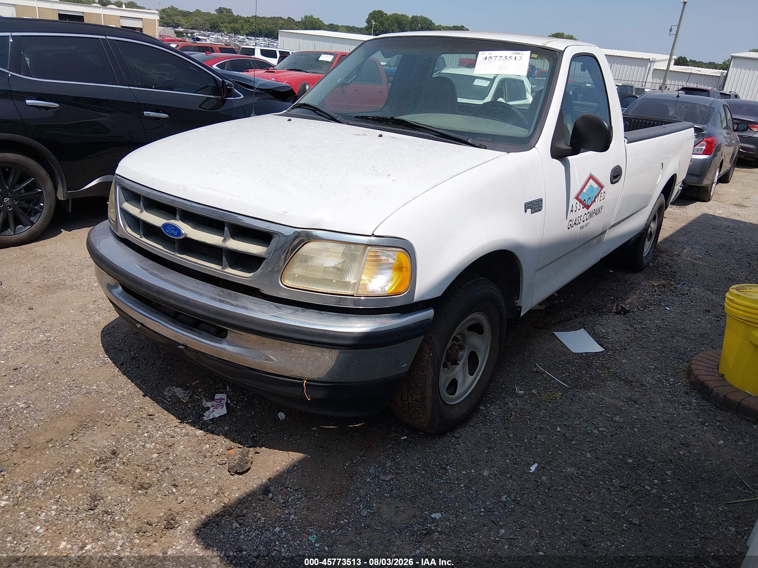 1997 Ford F150   White vin: 1FTEF1762VLB33319