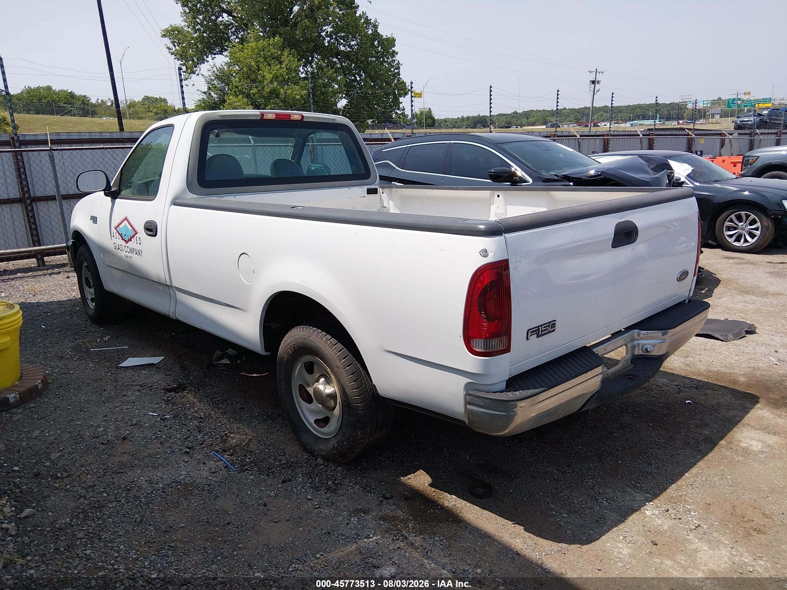 1997 Ford F150   White vin: 1FTEF1762VLB33319