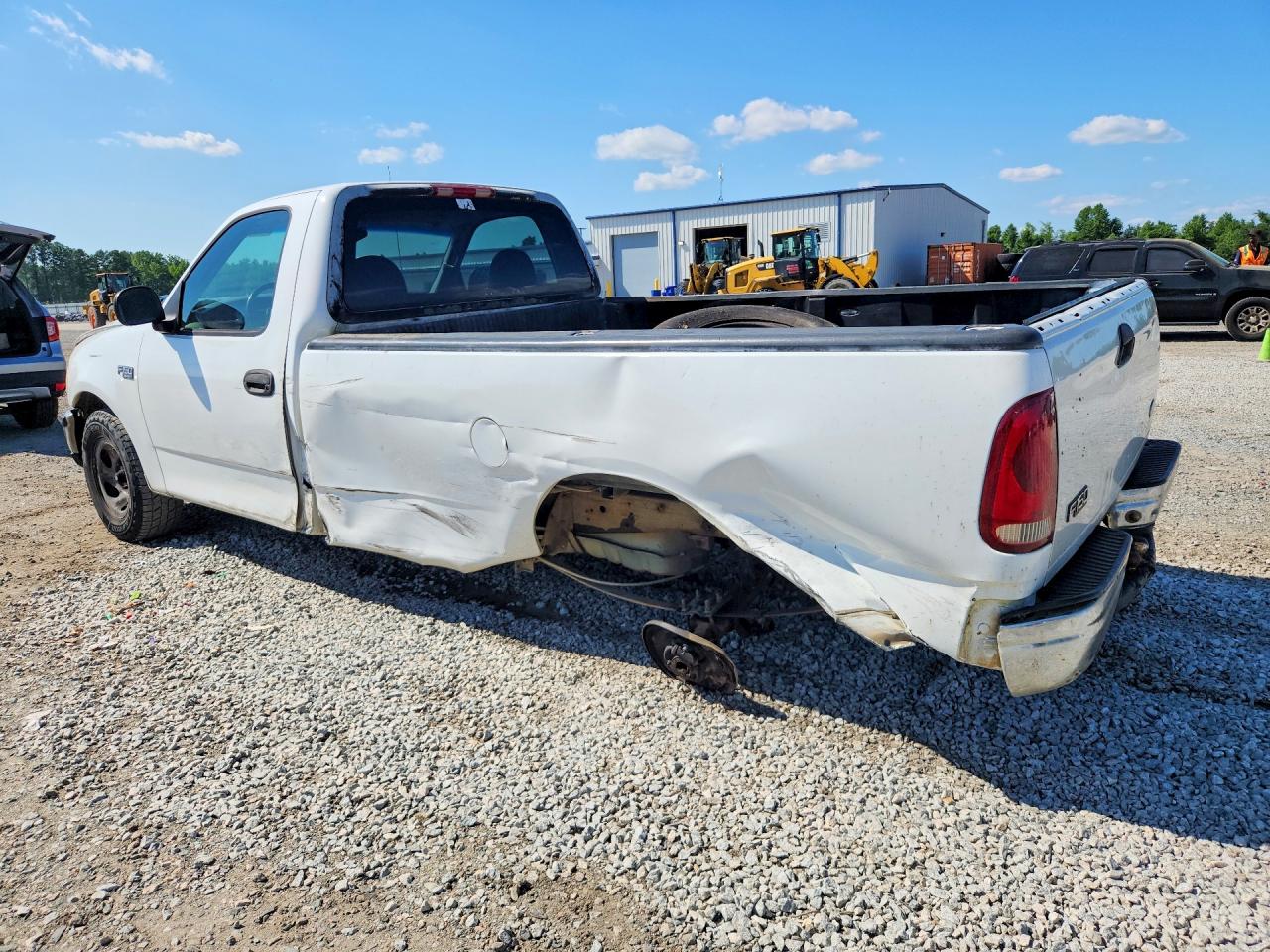1997 Ford F150 White vin: 1FTEF1762VNC20254
