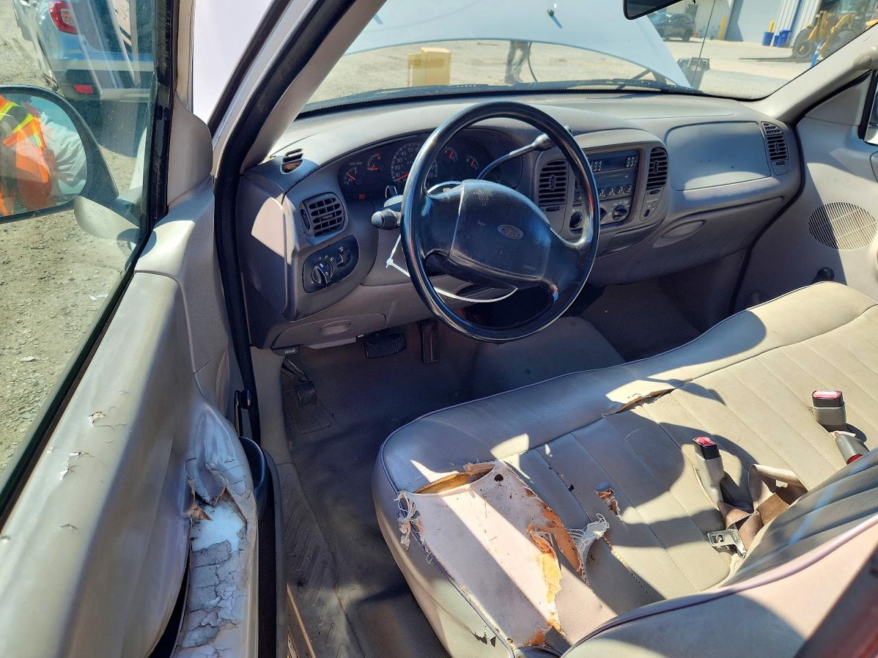 1997 Ford F150 White vin: 1FTEF1762VNC20254