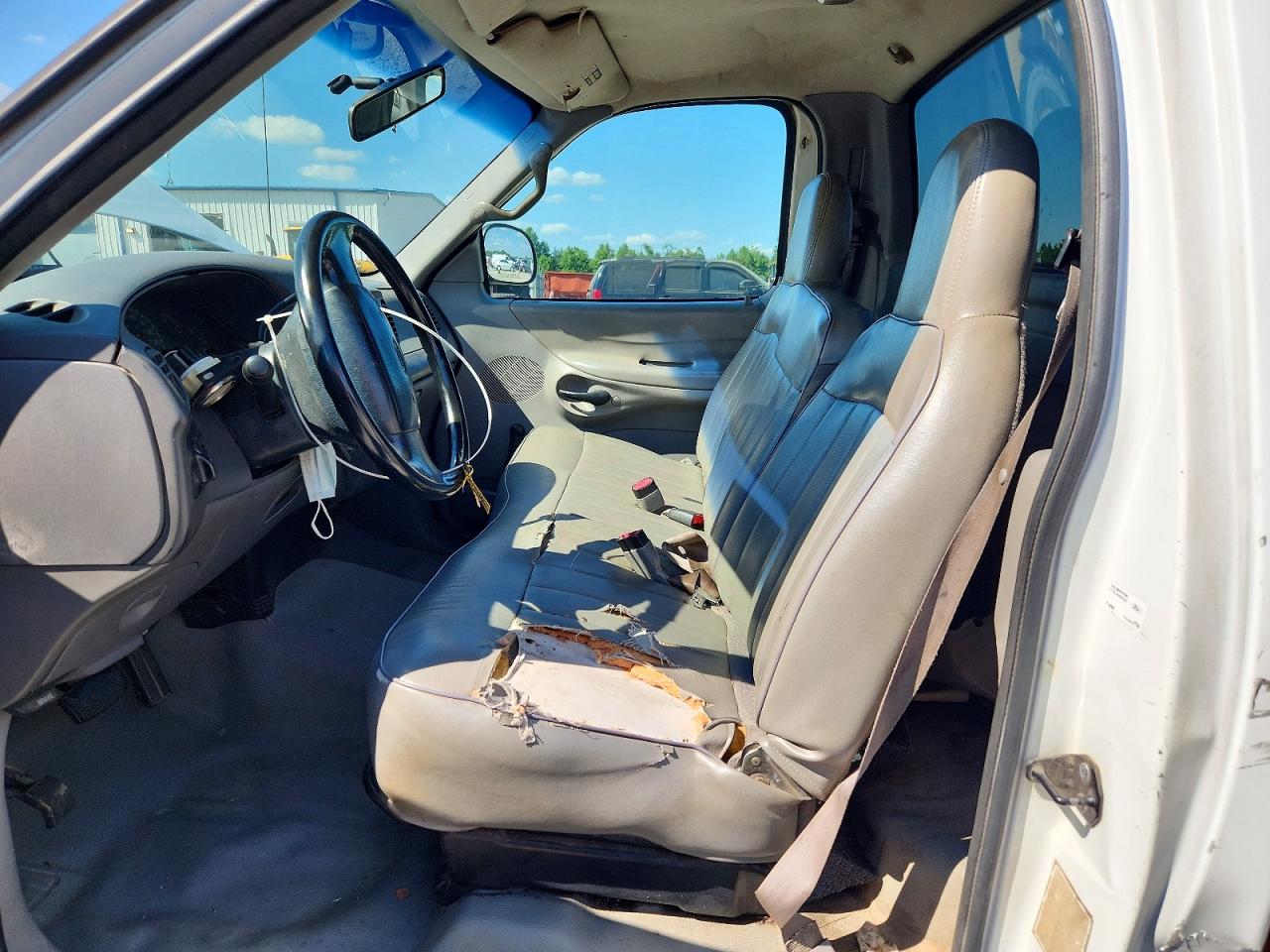 1997 Ford F150 White vin: 1FTEF1762VNC20254