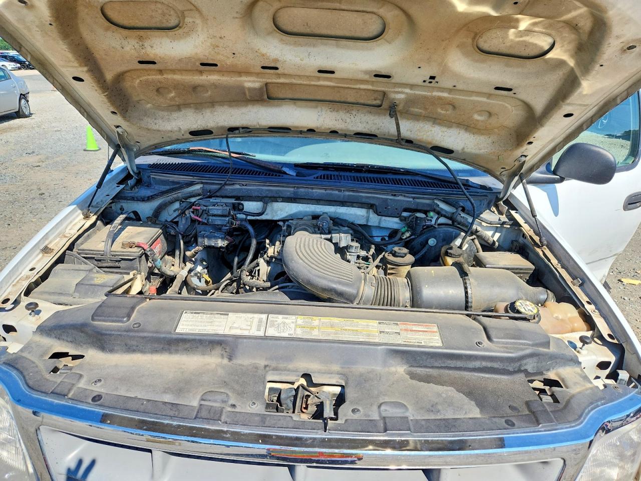 1997 Ford F150 White vin: 1FTEF1762VNC20254