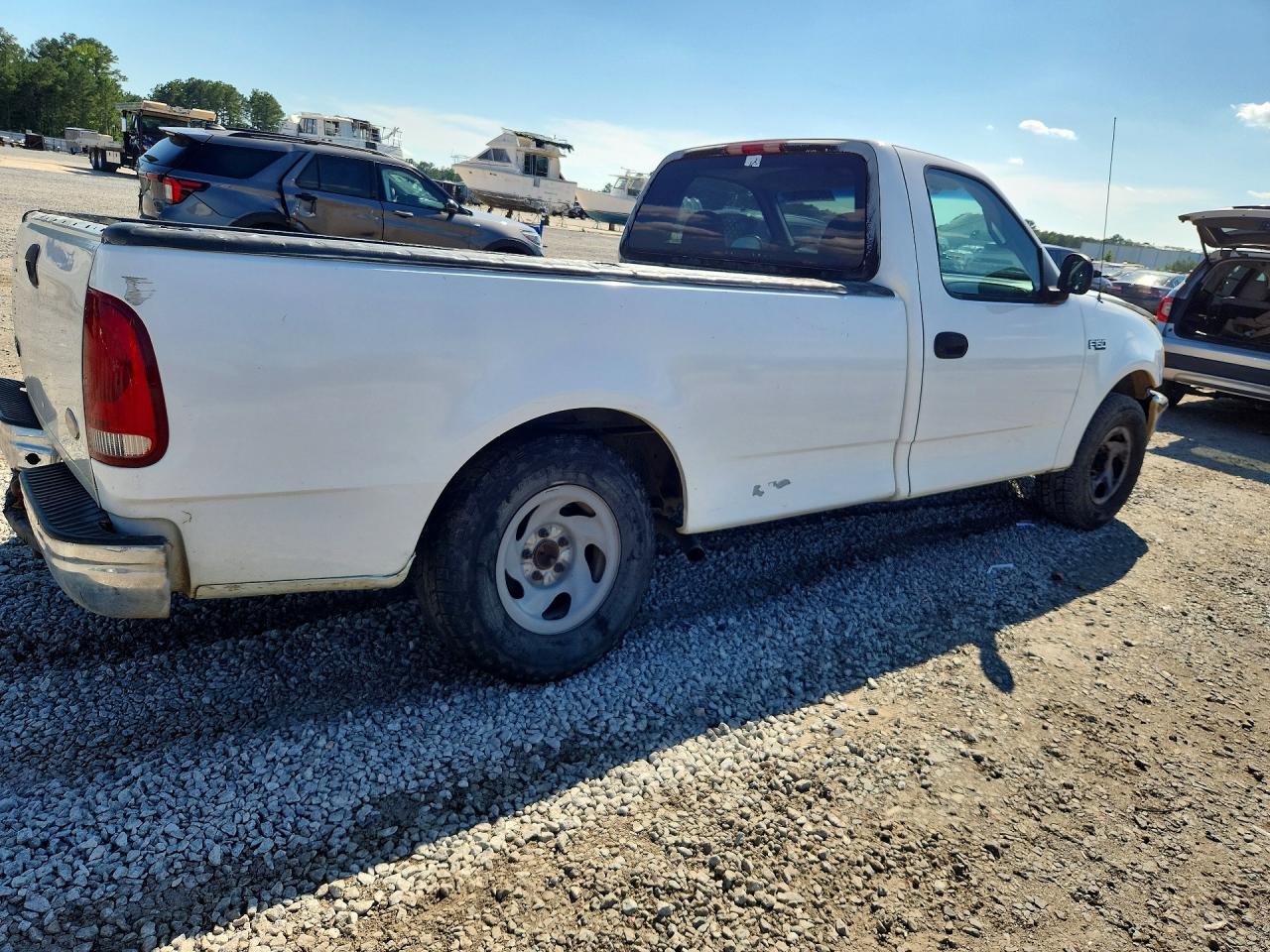 1997 Ford F150 White vin: 1FTEF1762VNC20254