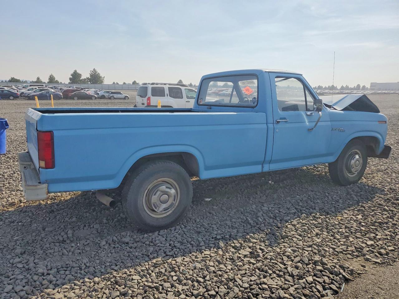 1981 Ford F250 Blue vin: 1FTEF25EXBPA79305