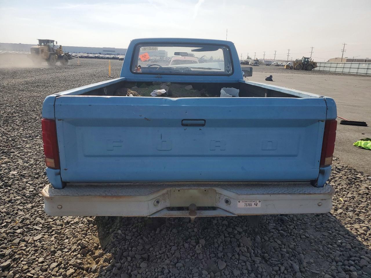 1981 Ford F250 Blue vin: 1FTEF25EXBPA79305