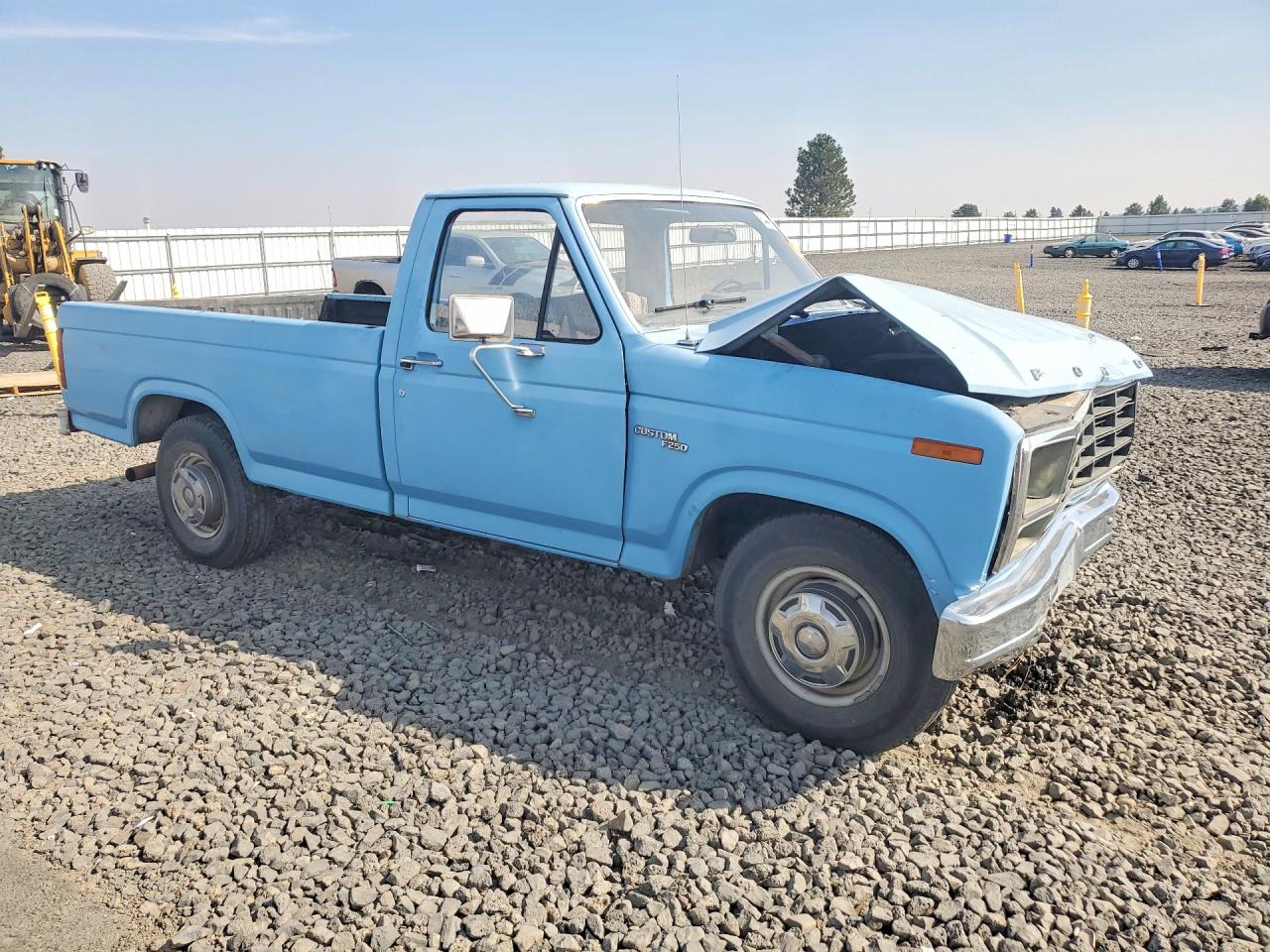 1981 Ford F250 Blue vin: 1FTEF25EXBPA79305