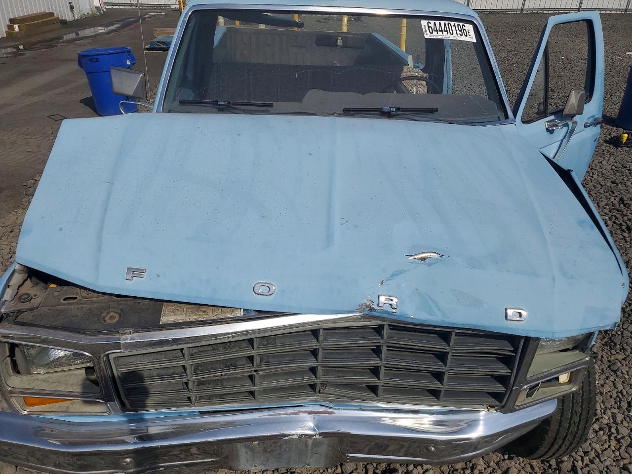 1981 Ford F250 Blue vin: 1FTEF25EXBPA79305