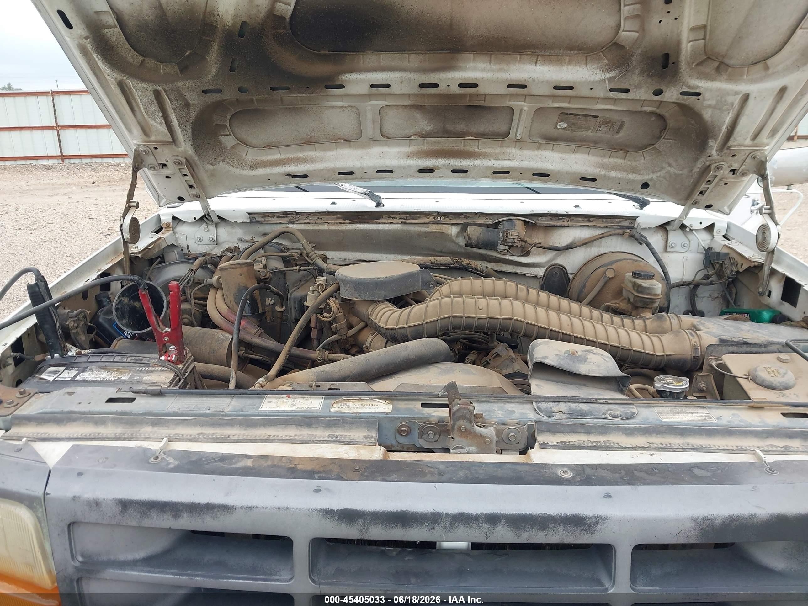 1993 Ford F250   White vin: 1FTEF25N2PLA83489
