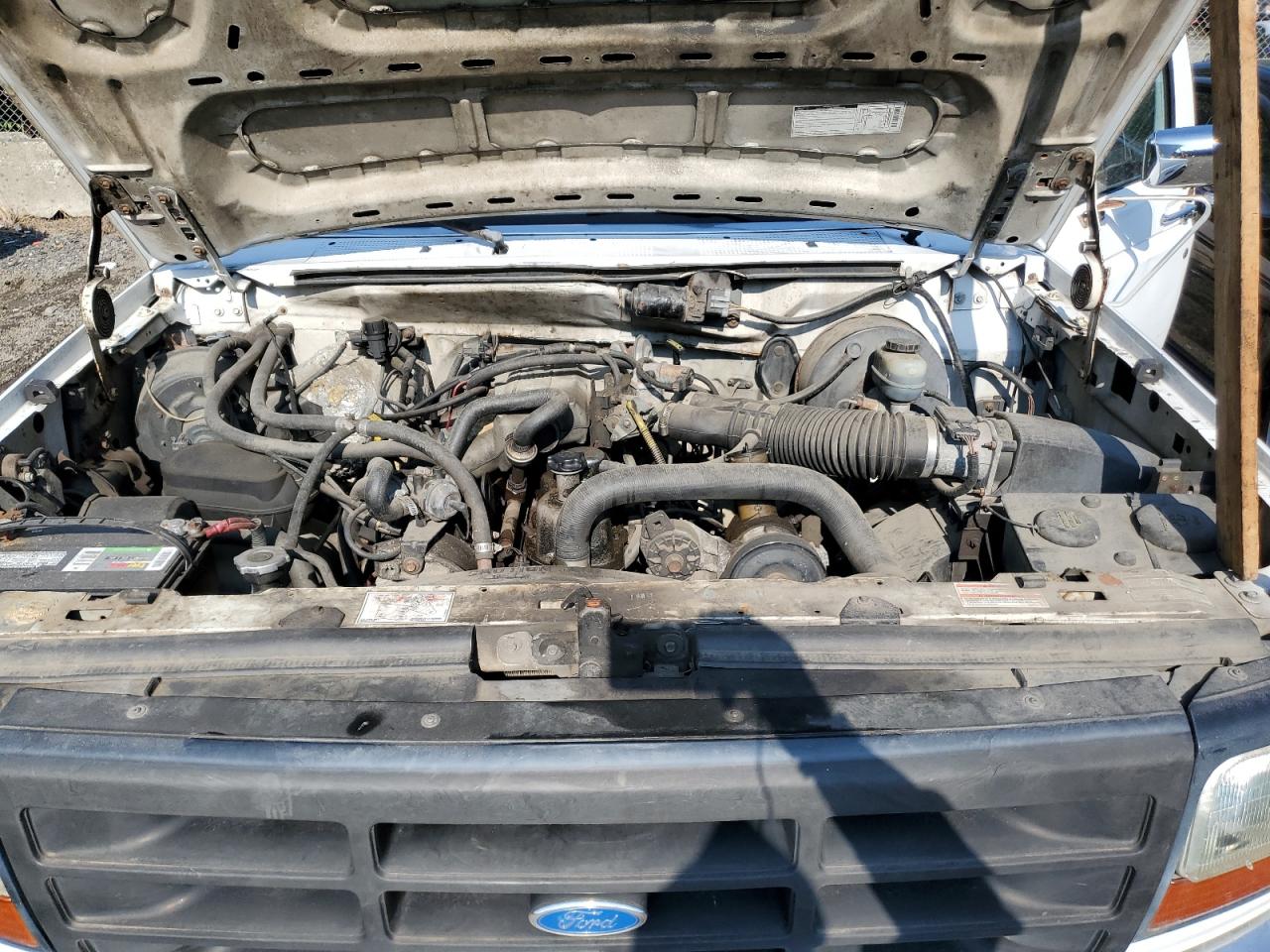 1996 Ford F250 White vin: 1FTEF25Y1TLB63077