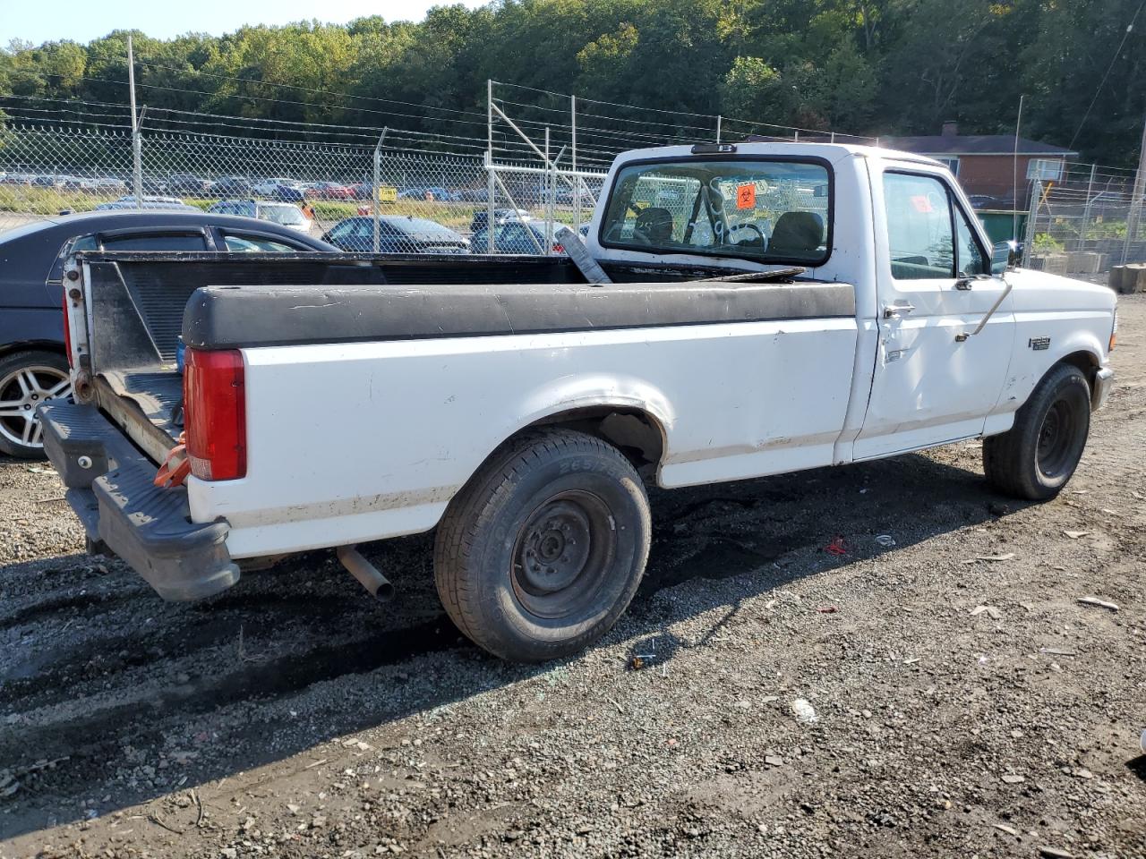 1996 Ford F250 White vin: 1FTEF25Y1TLB63077