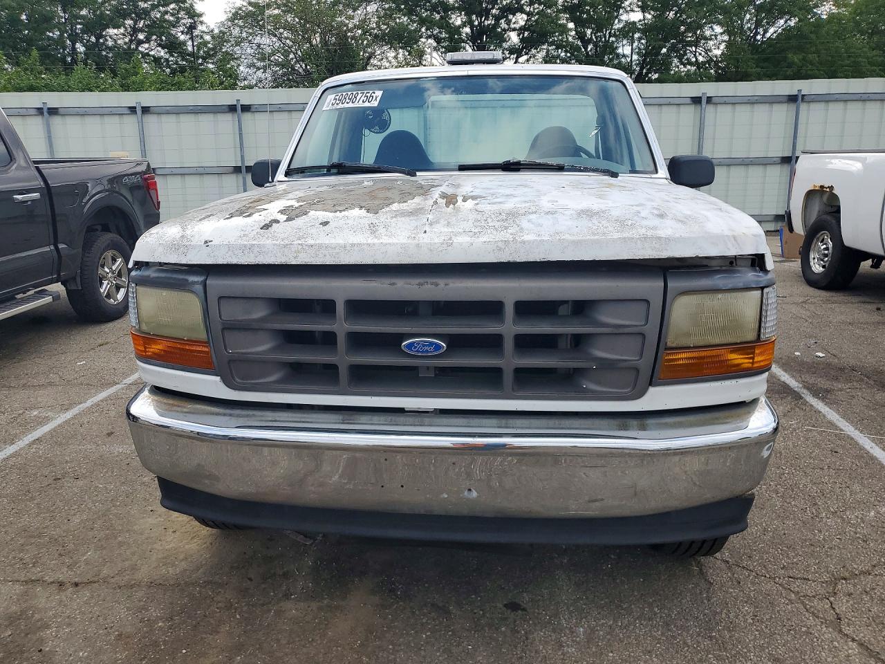 1994 Ford F250 White vin: 1FTEF25Y9RLA70574