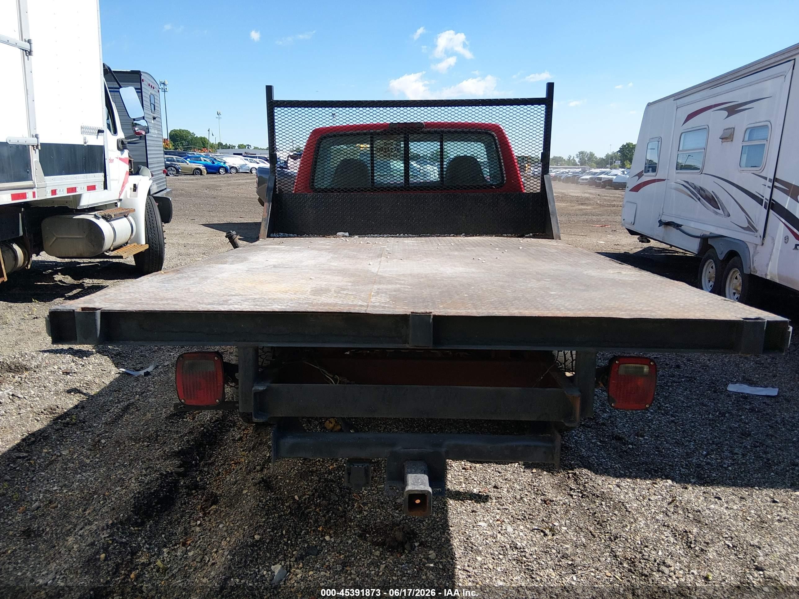 1996 Ford F250   Красный vin: 1FTEF25Y9TLC00439